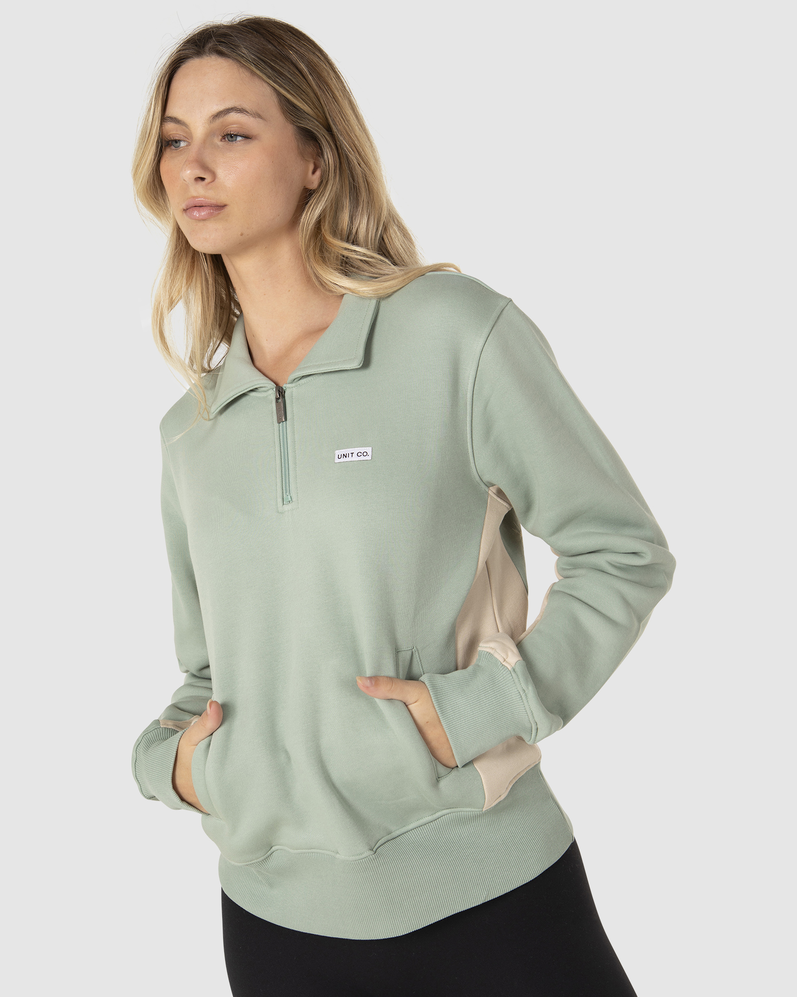 UNIT Maven Ladies Half Zip Pullover Sweater