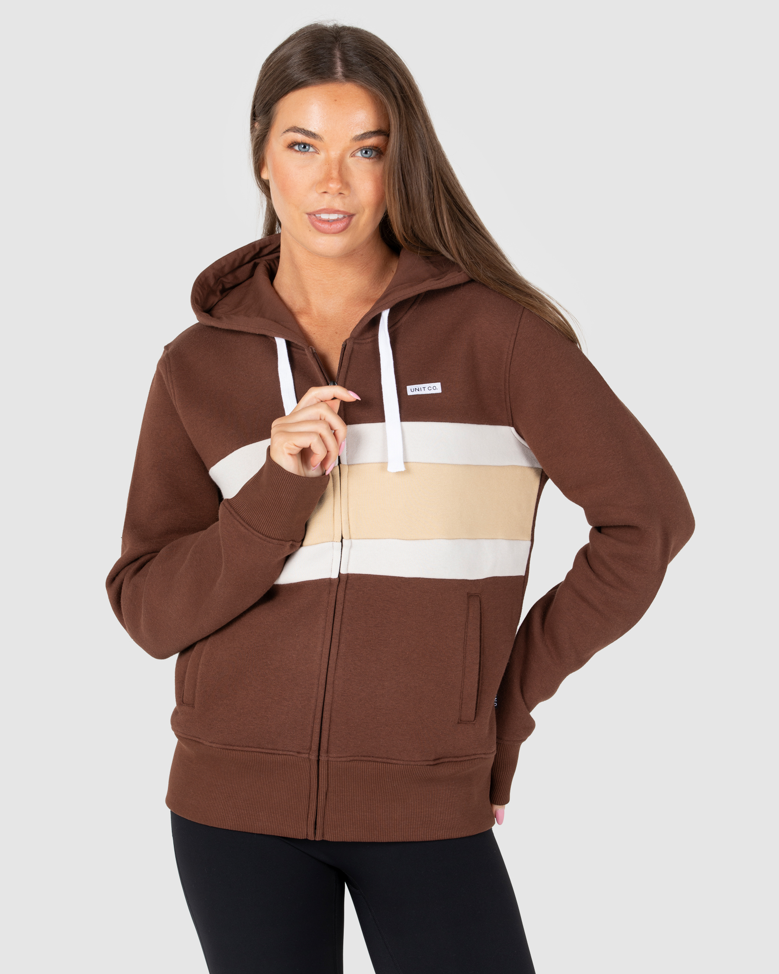 UNIT Carter Ladies Zip Thru Hoodie