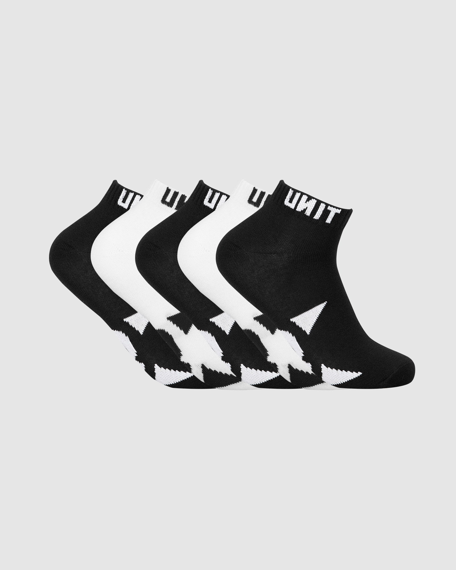 UNIT Men's Ankle Socks - 5 Pack