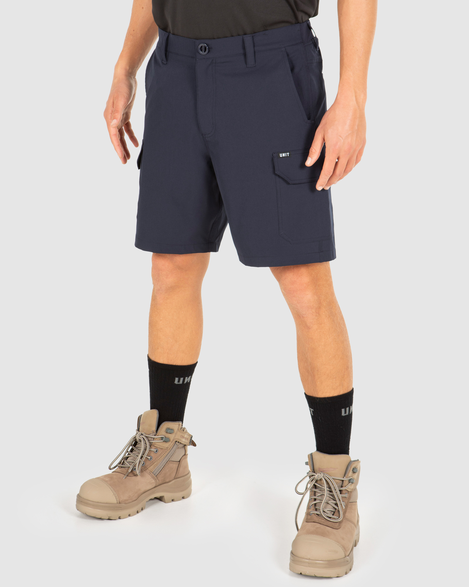 UNIT Men's Workwear Shorts 19" Demolition Flexlite