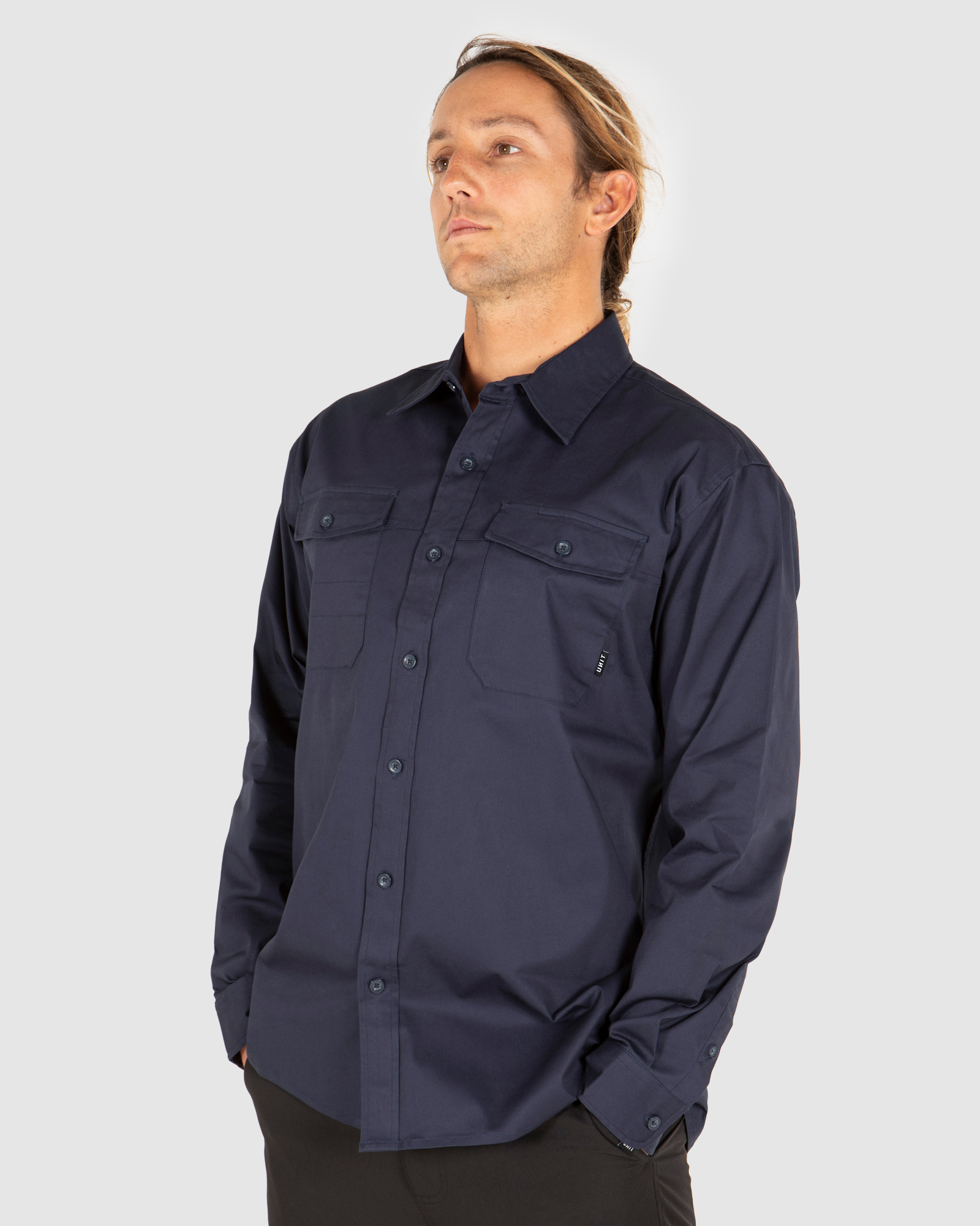 UNIT Mens Long Sleeve Task Work Drill Shirt