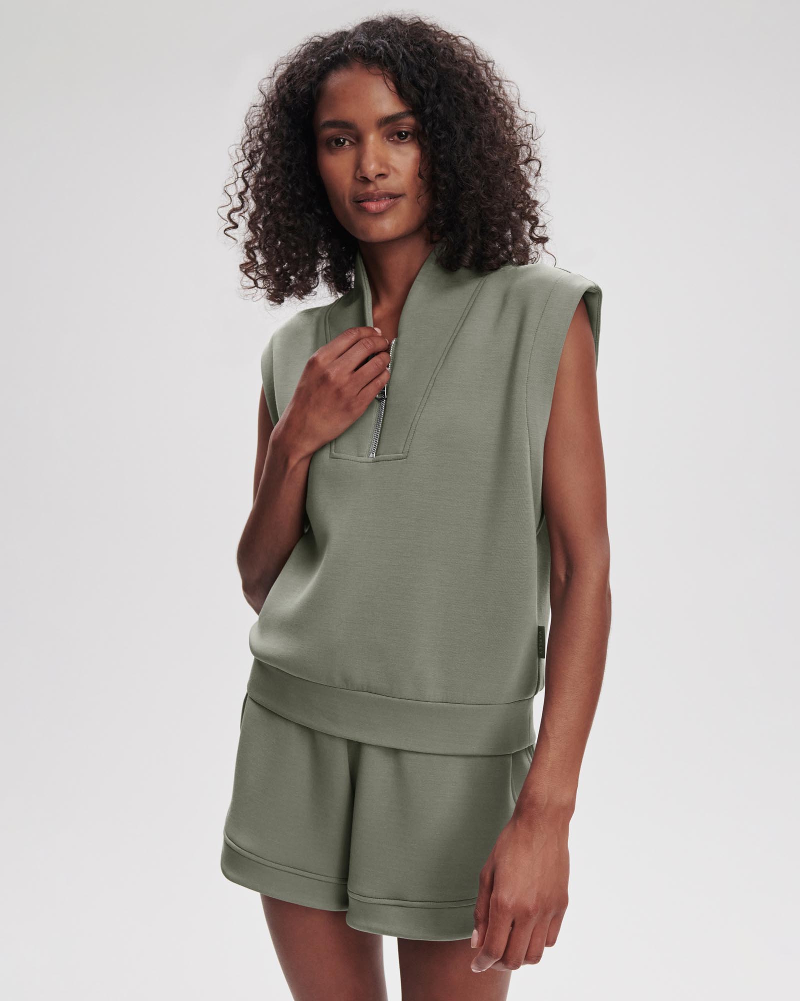 Loretta Half Zip Top
