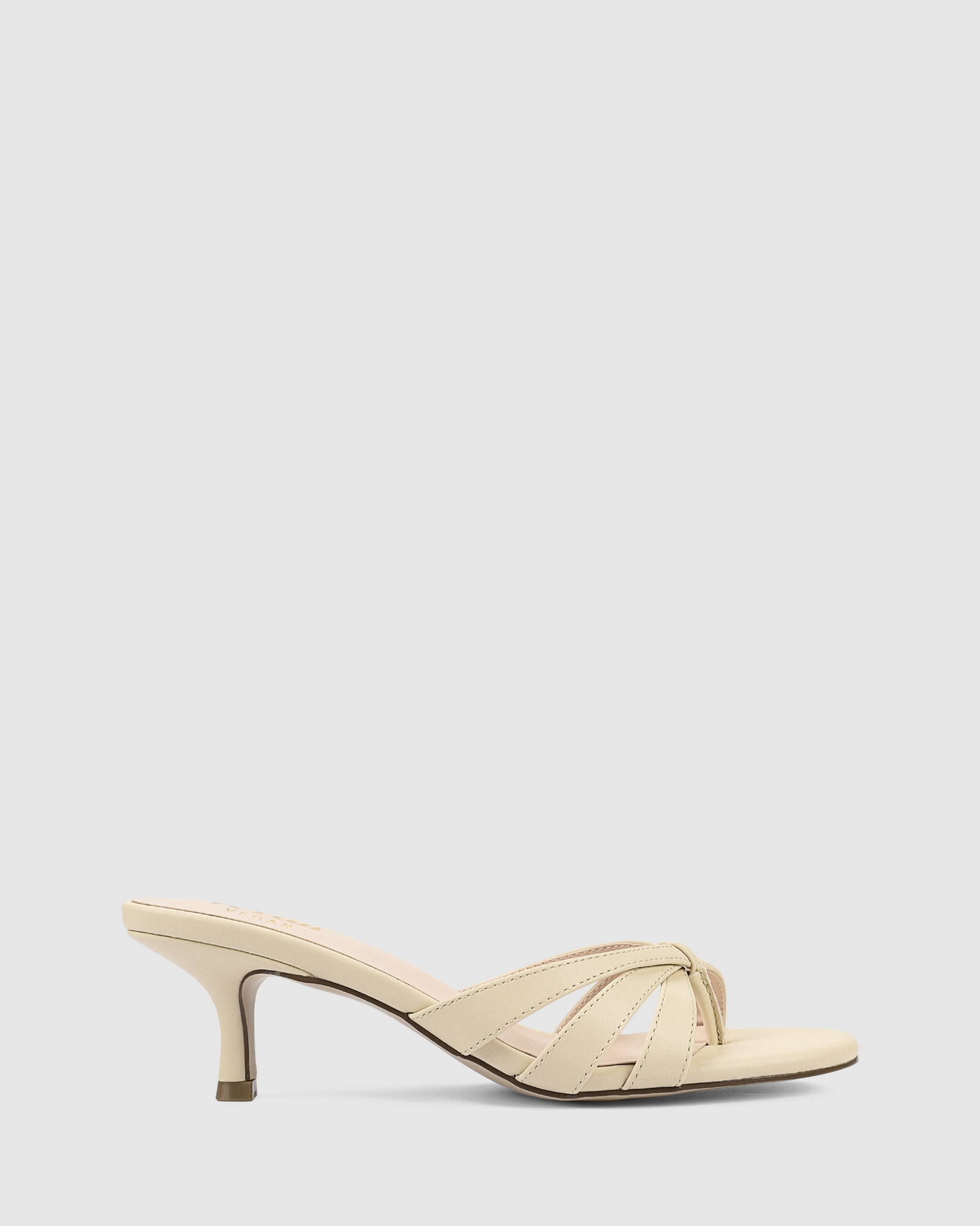 Beau Kitten Heel Thongs