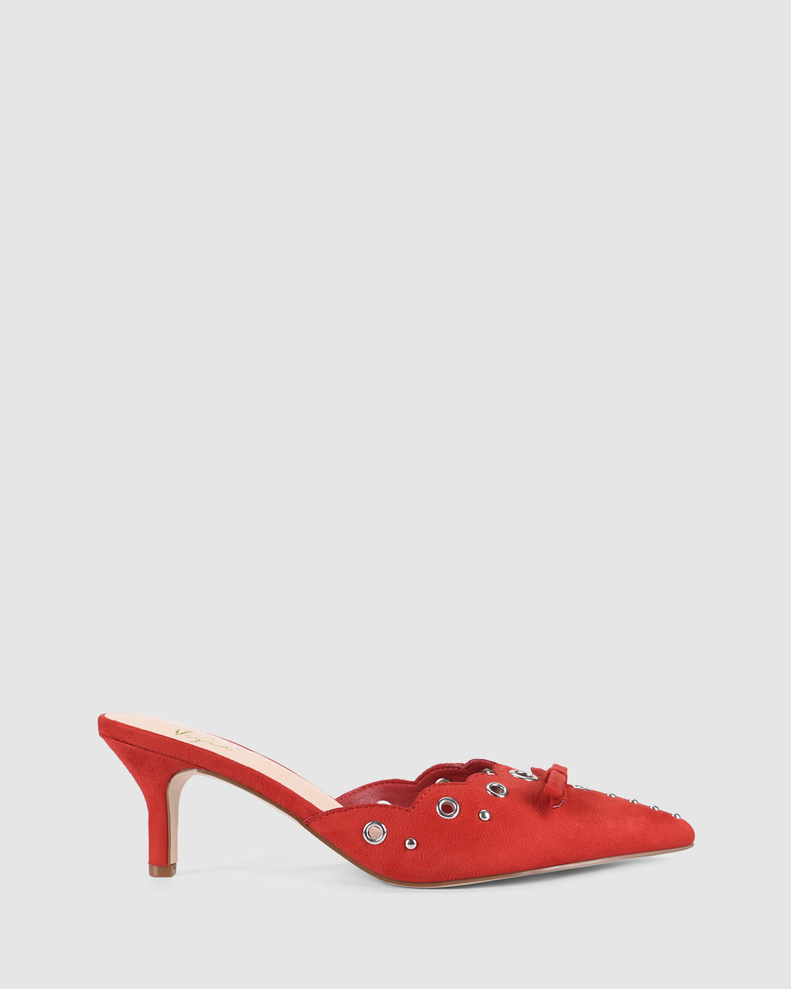 Ziggy Point Toe Kitten Heels