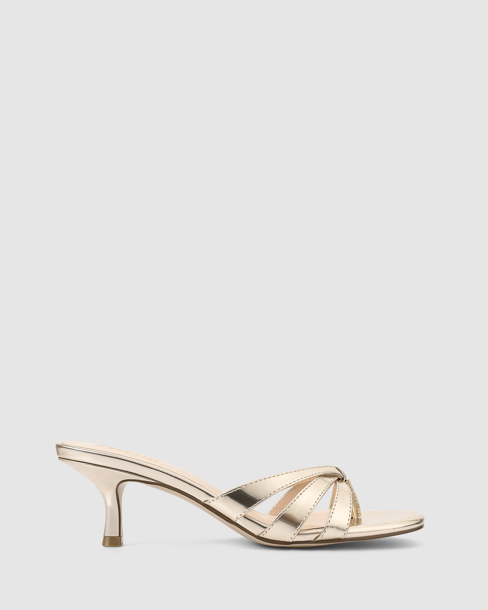 Beau Kitten Heel Thongs