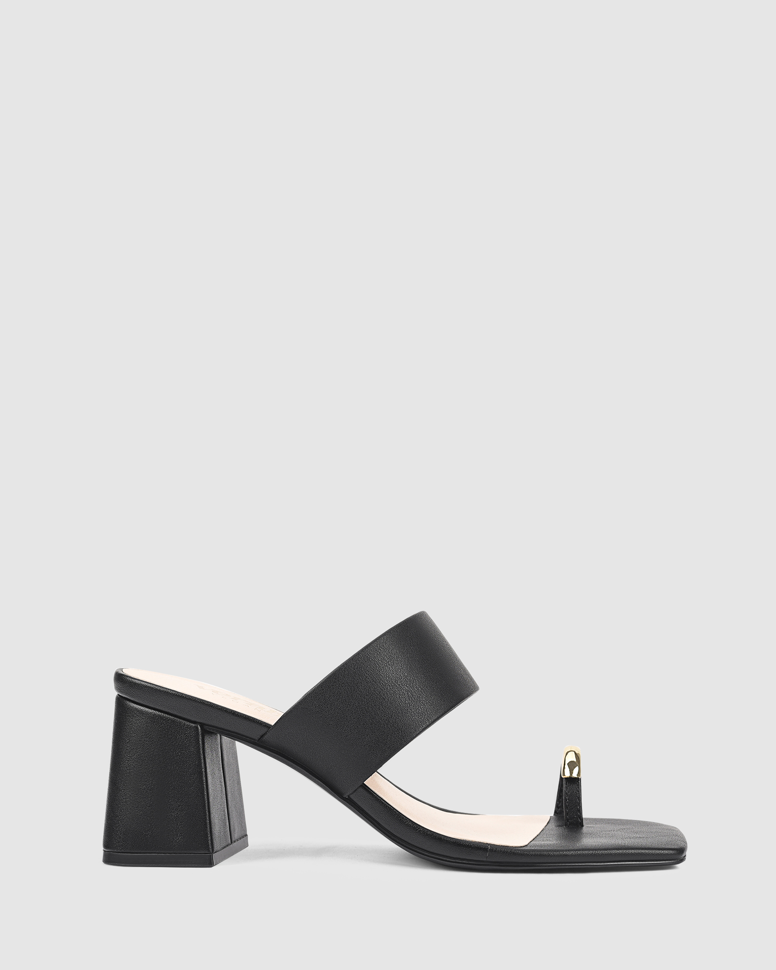 Stassie Block Heel Mules