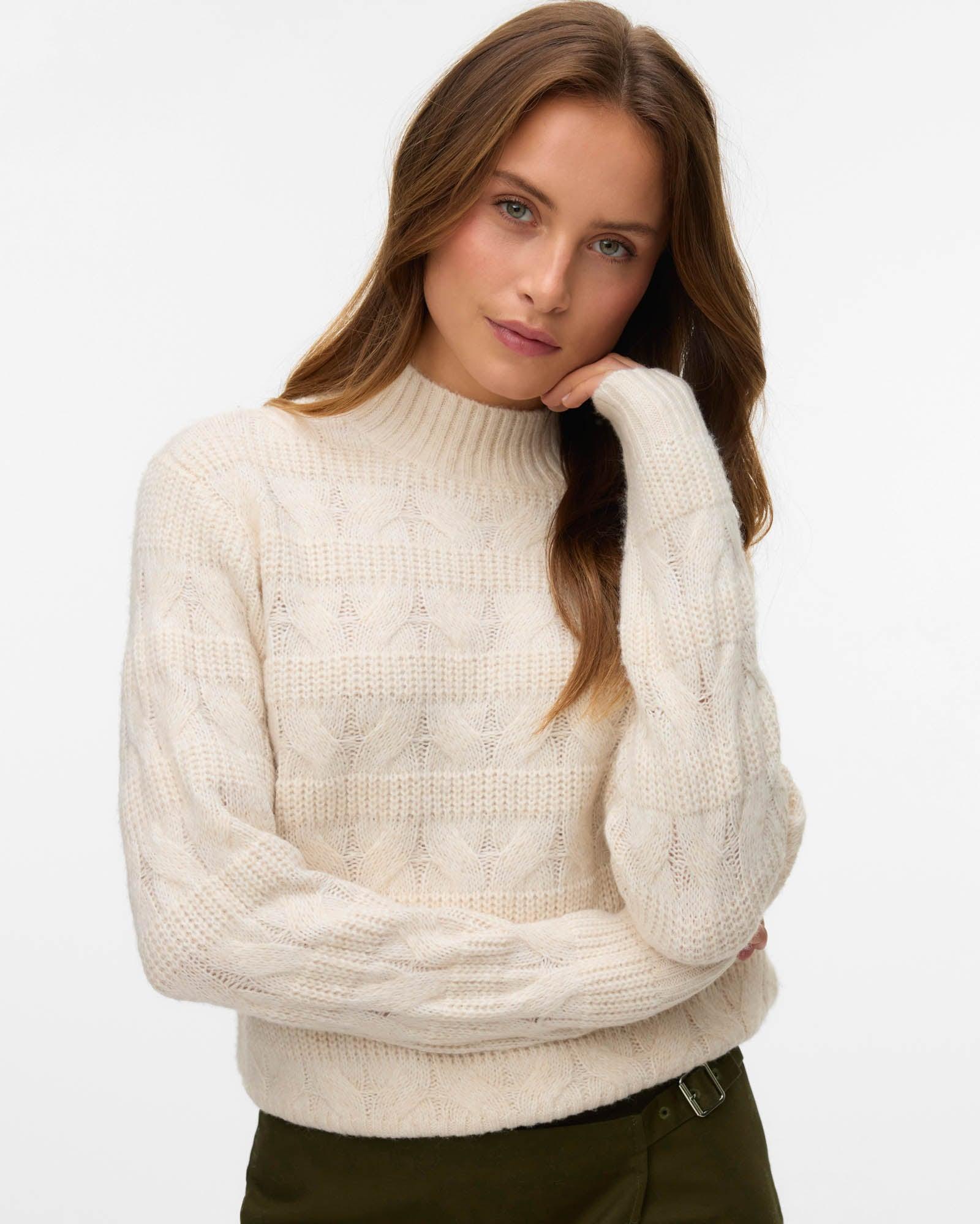 Virgo High Neck Knit
