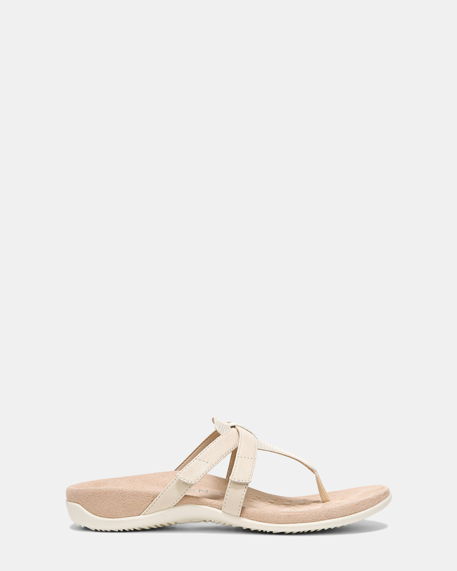 Karley Toe Post Sandal - Cream