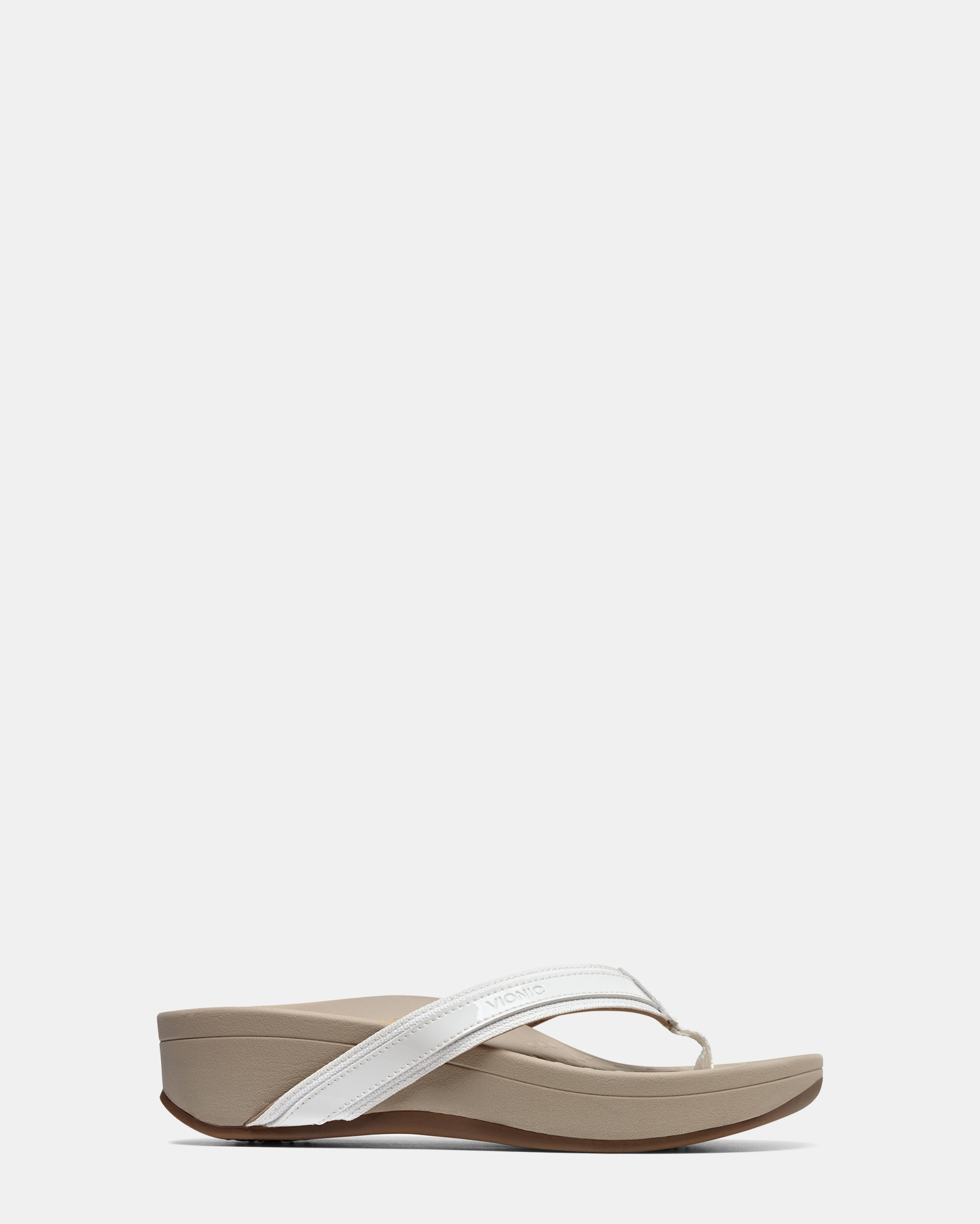 High Tide Platform Sandal - White