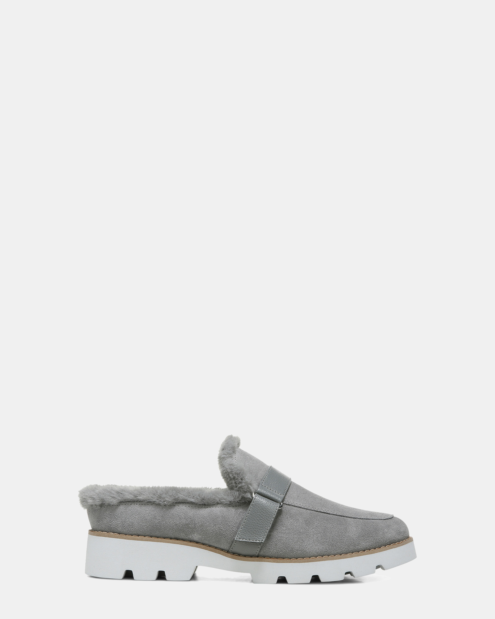 Kailen Mule - Charcoal Suede