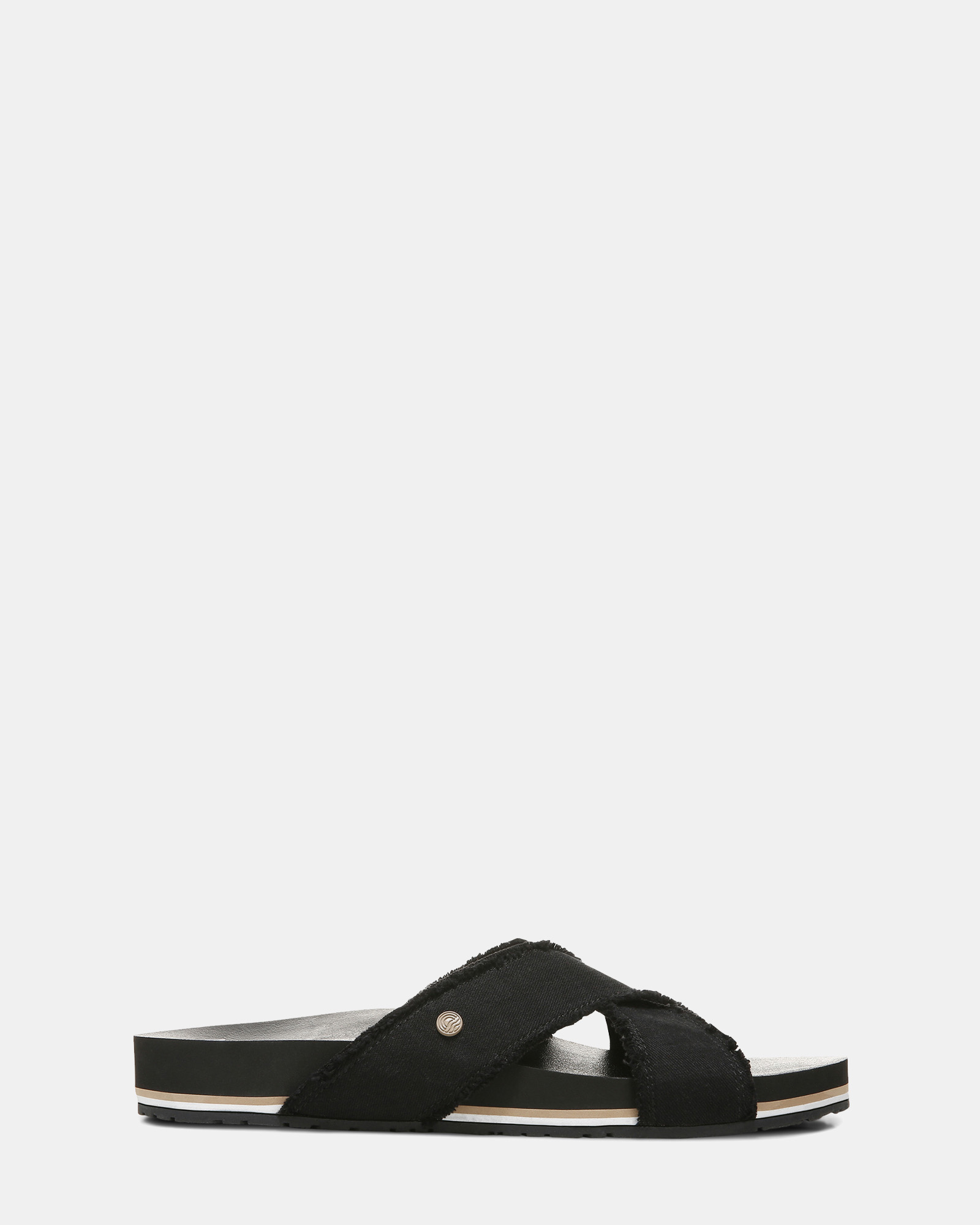 Panama Beach Slide - Black Canvas