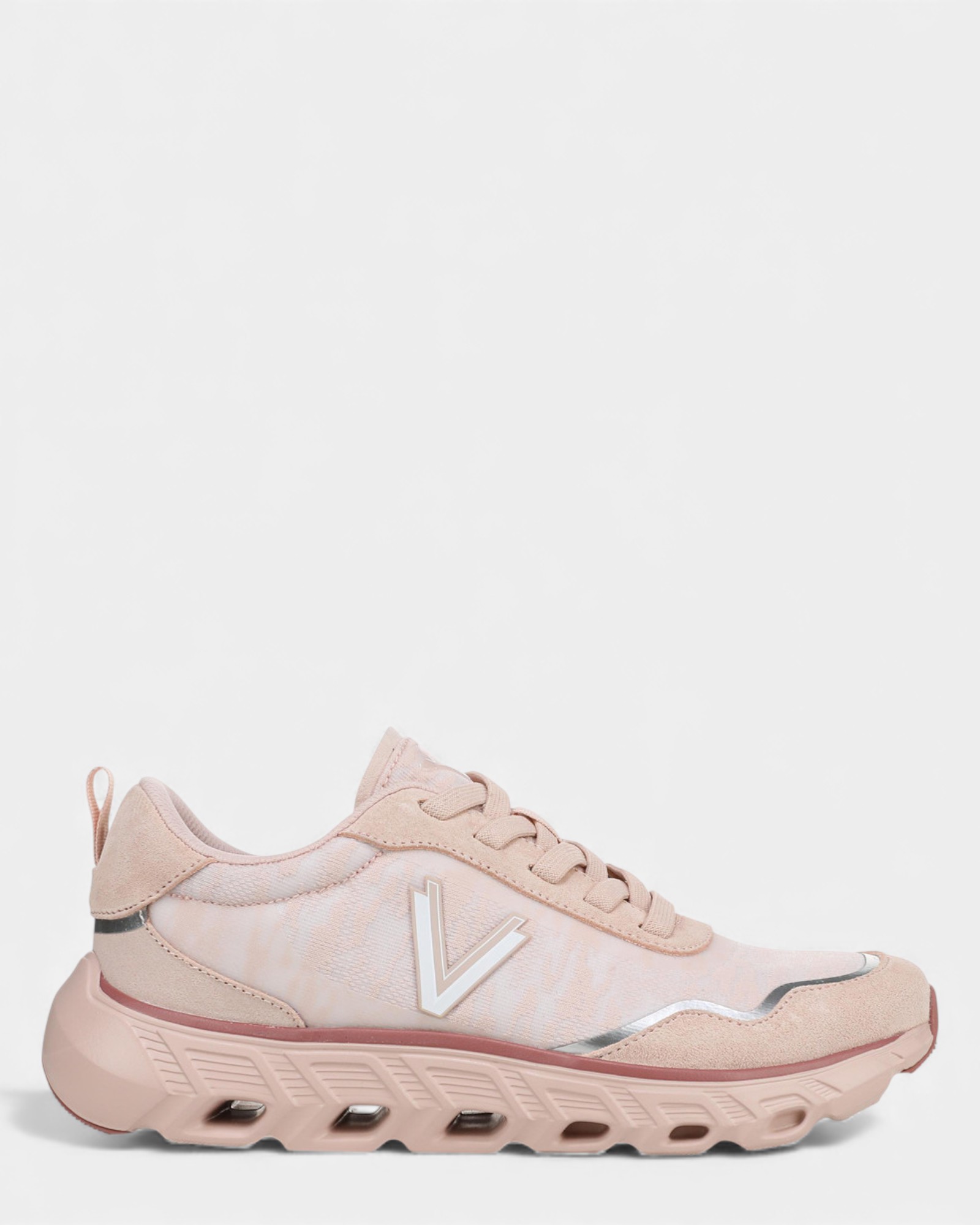 Presley Lace-Up Sneaker - Cameo Rose
