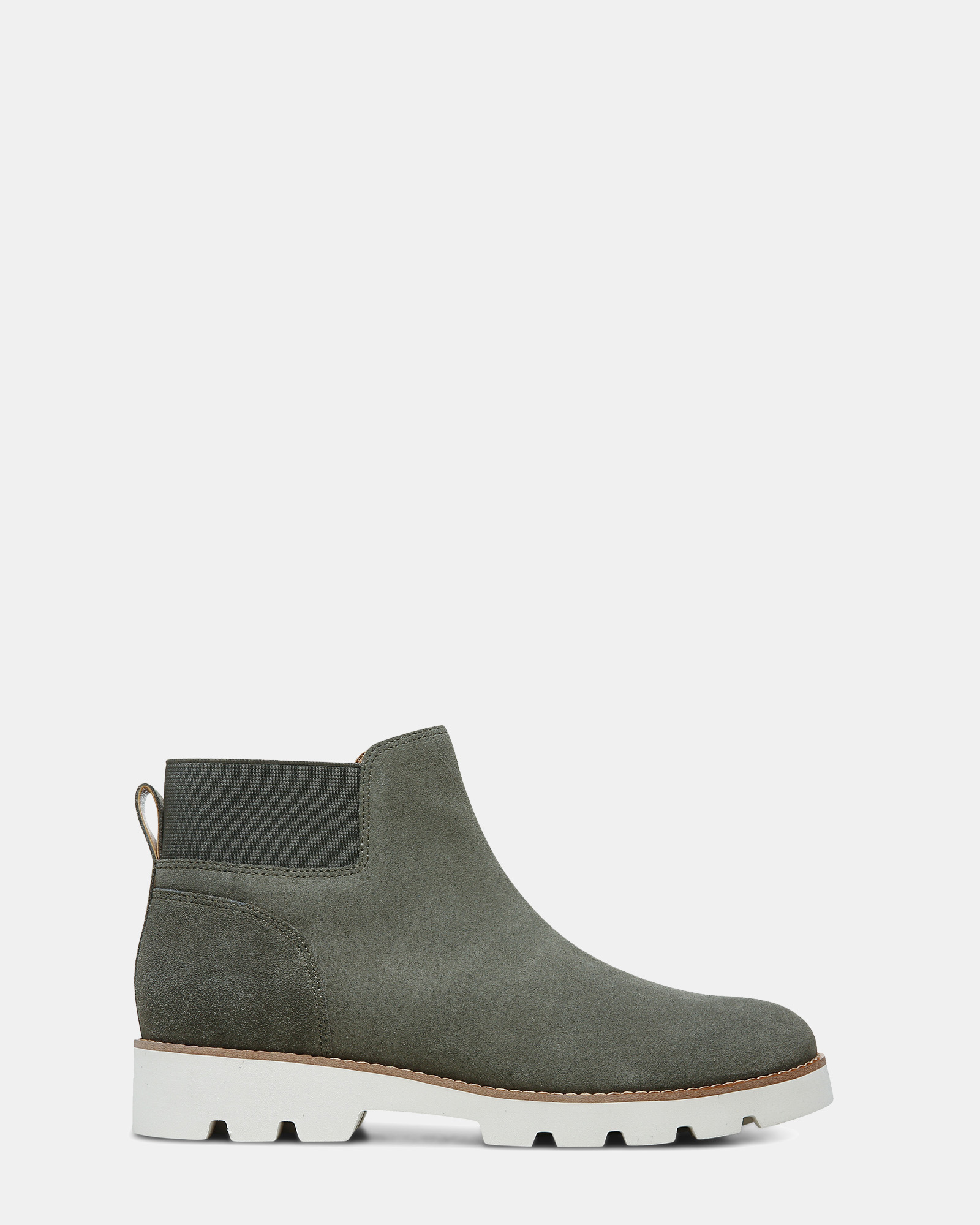 Brionie Chelsea Boot - Olive Suede