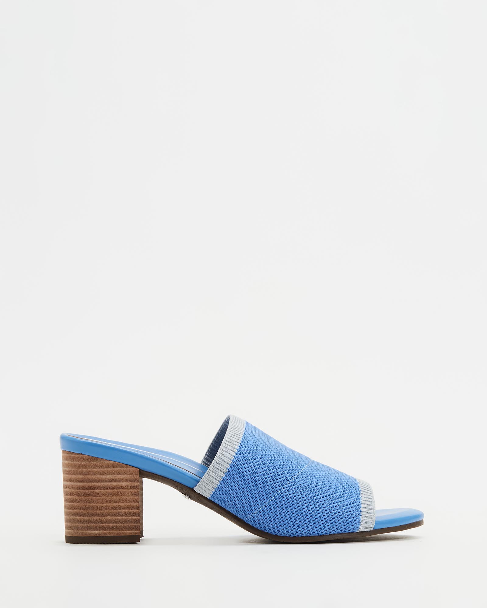 Fleur Heeled Sandal - Azure
