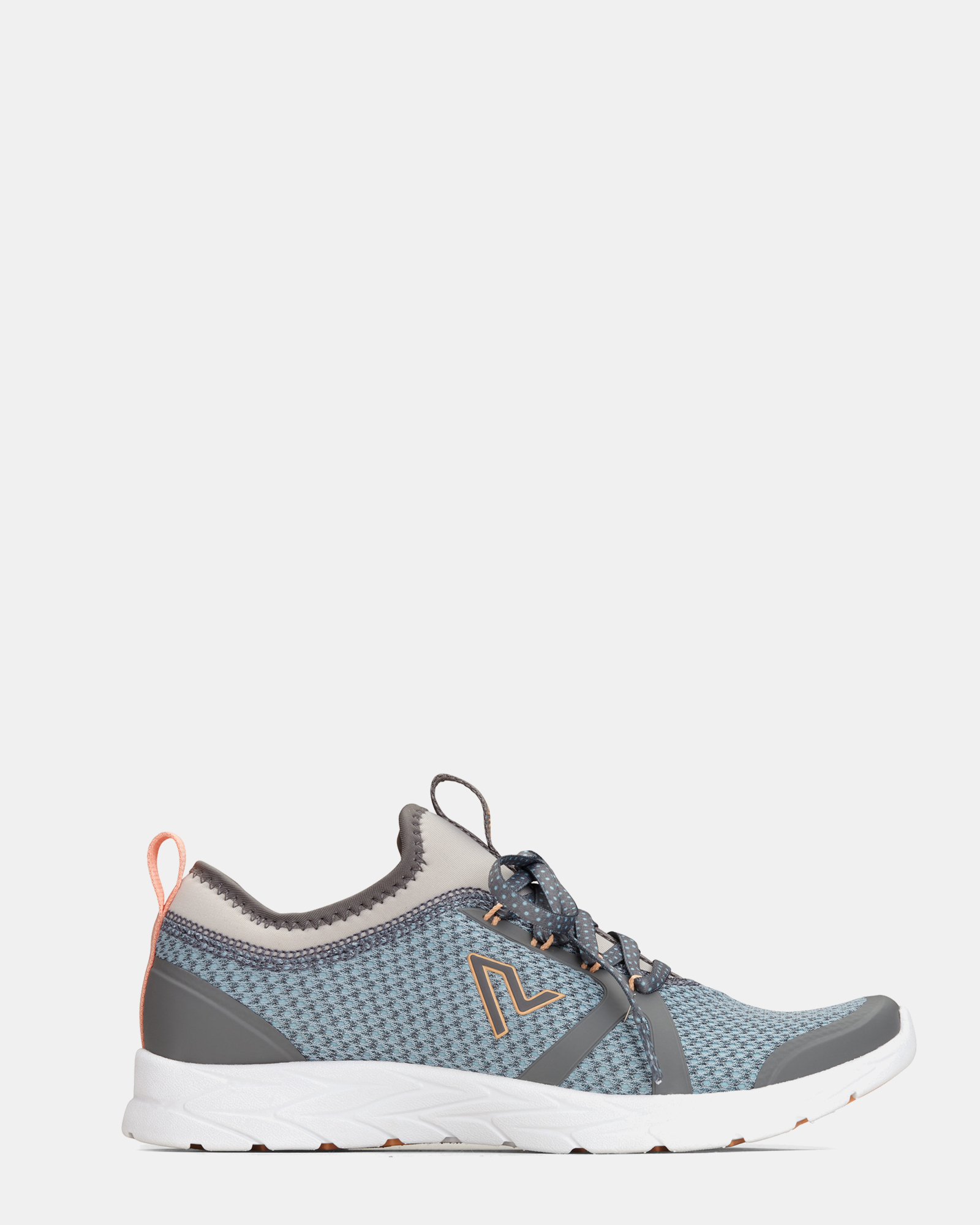 Alma Sneaker - Grey/Light Blue