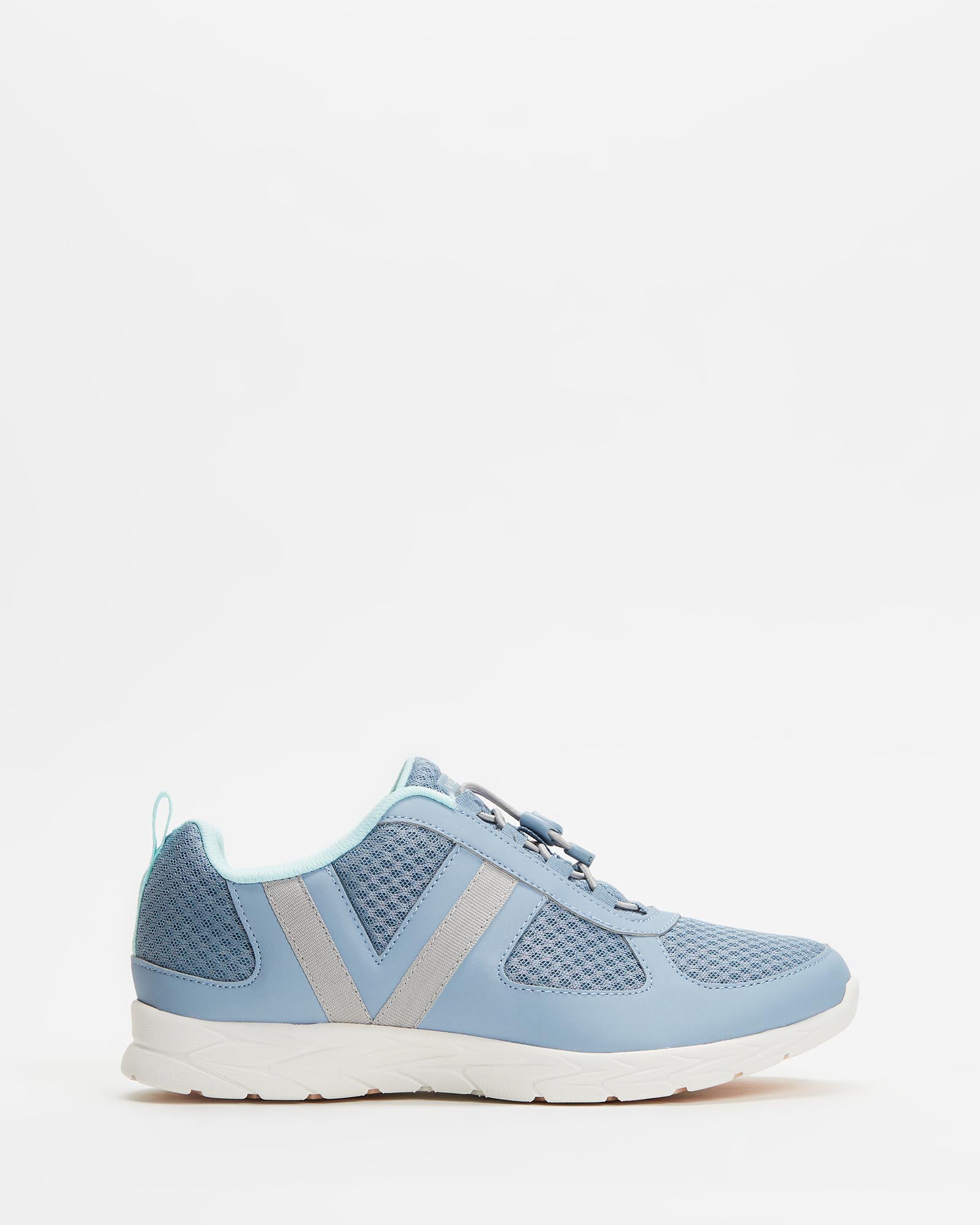 Maren Elastic Lace Sneaker - Blue