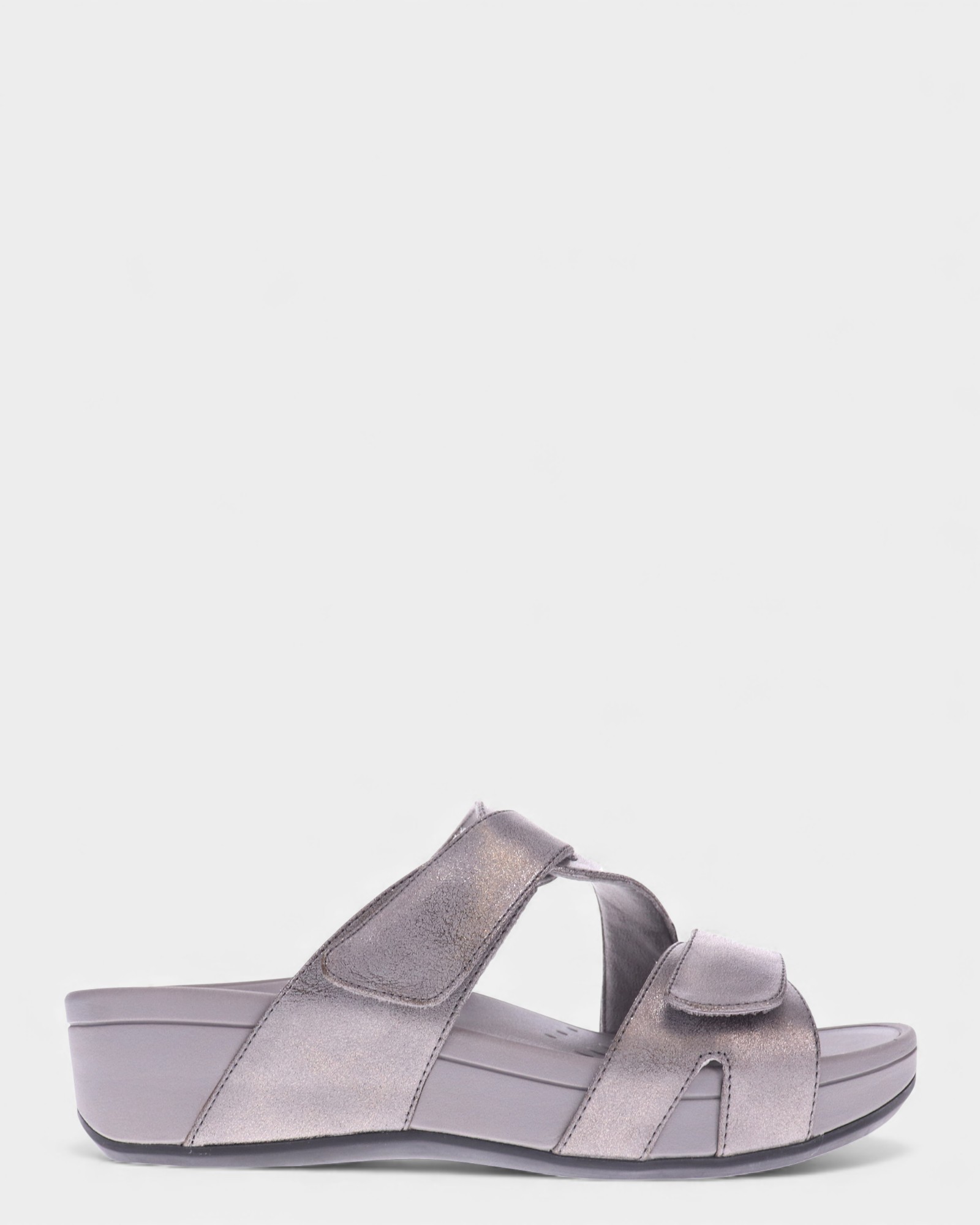Kyla Platform Sandal - Pewter
