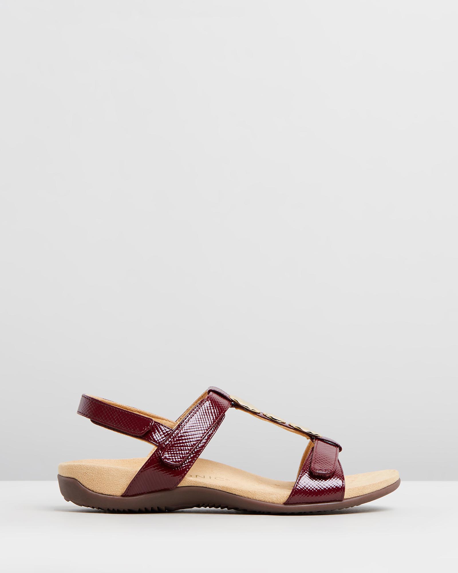 Farra Adjustable Sandal - Fig Lizard