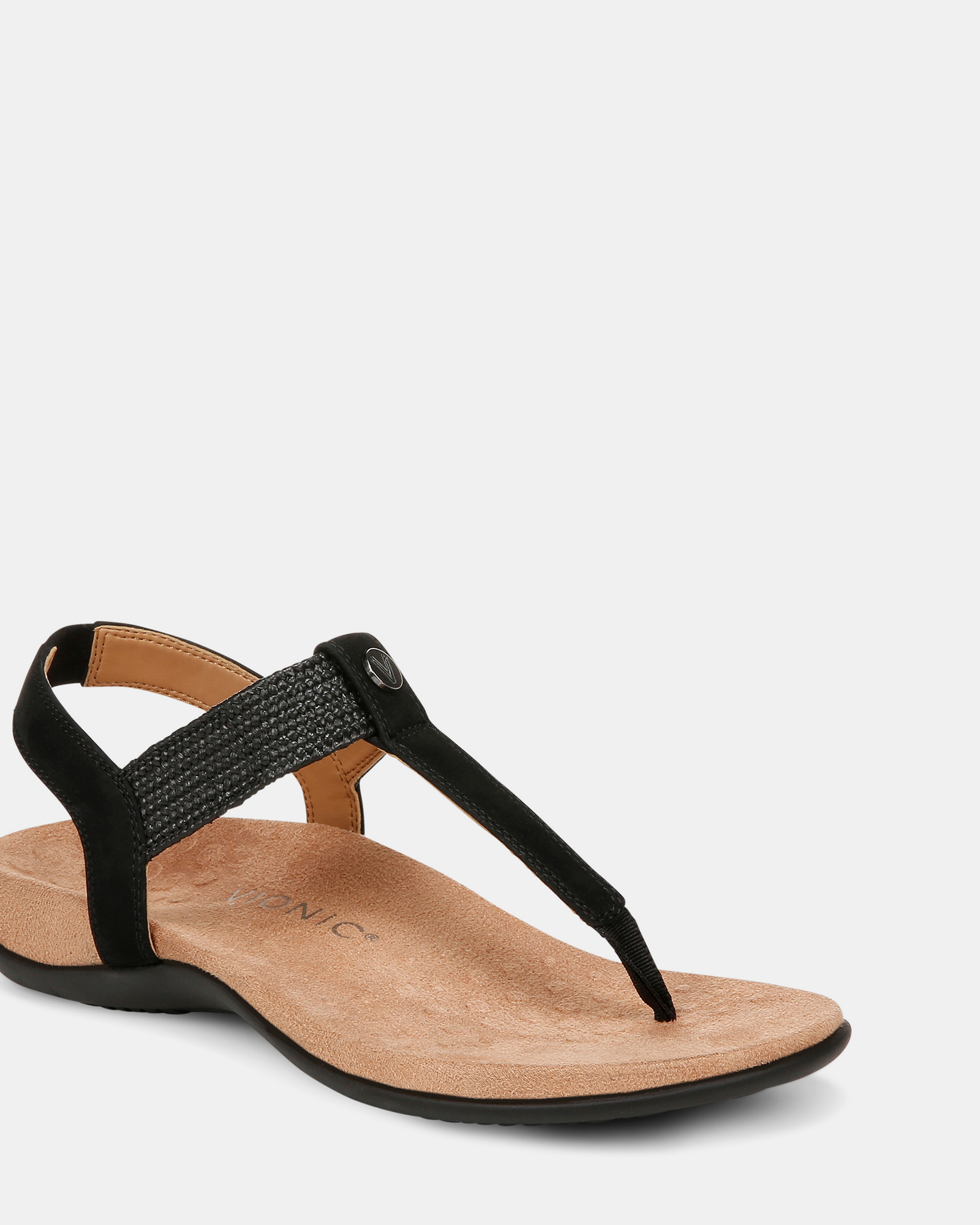 Brea Slingback Sandal - Black Nubuck