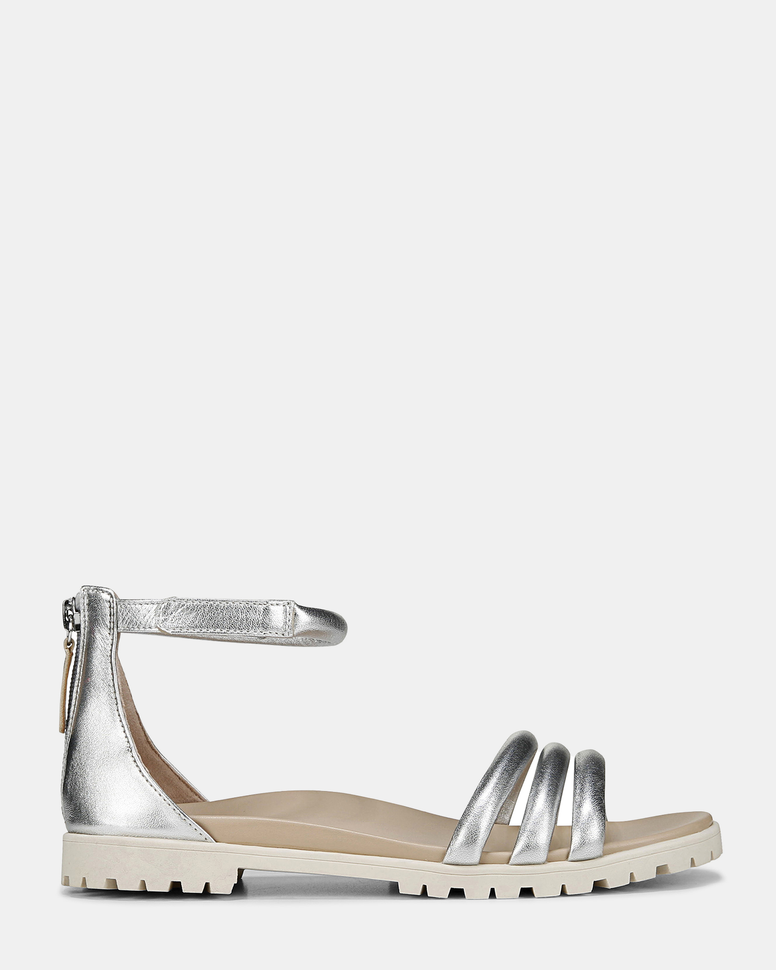 Laurel Strappy Sandal - Silver