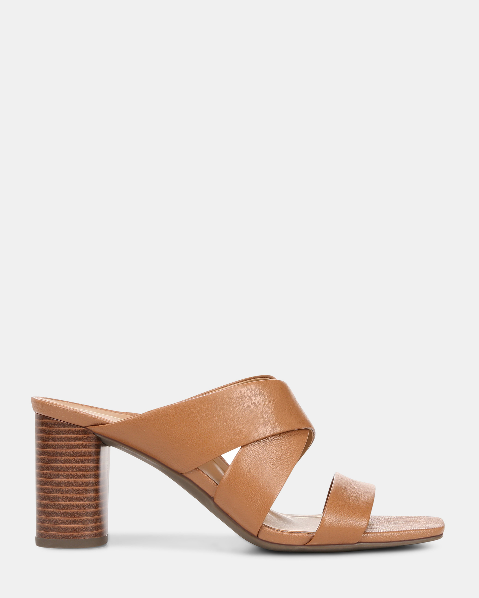 Merlot Heeled Sandal - Toffee