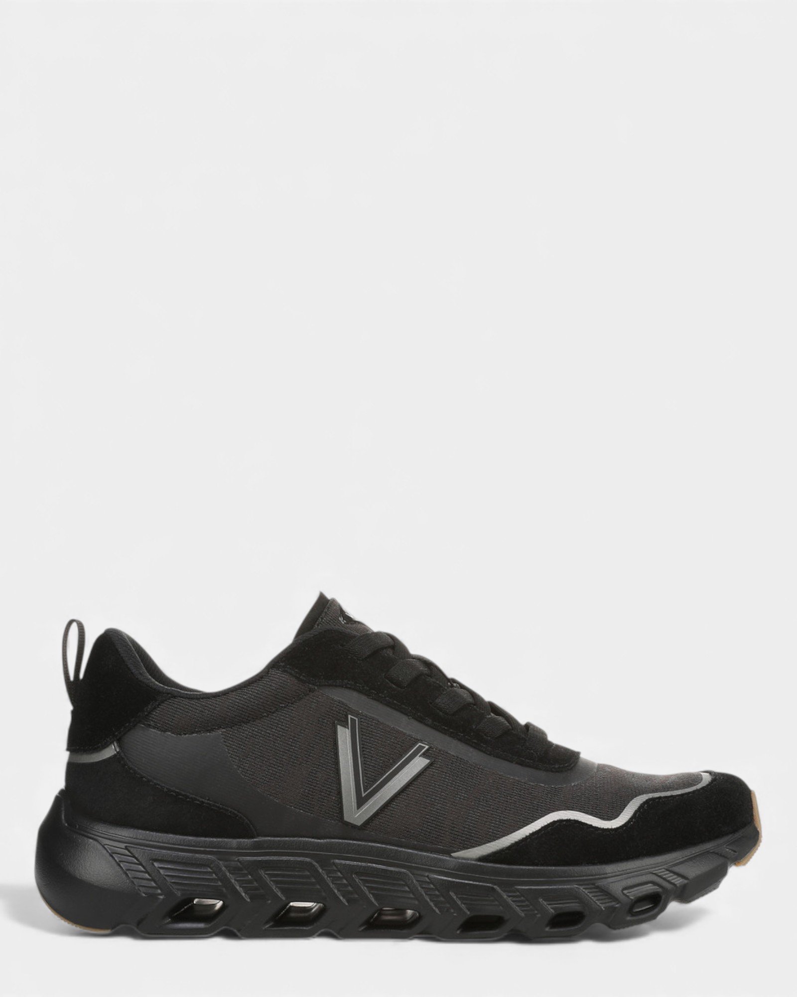 Presley Lace-Up Sneaker - Black