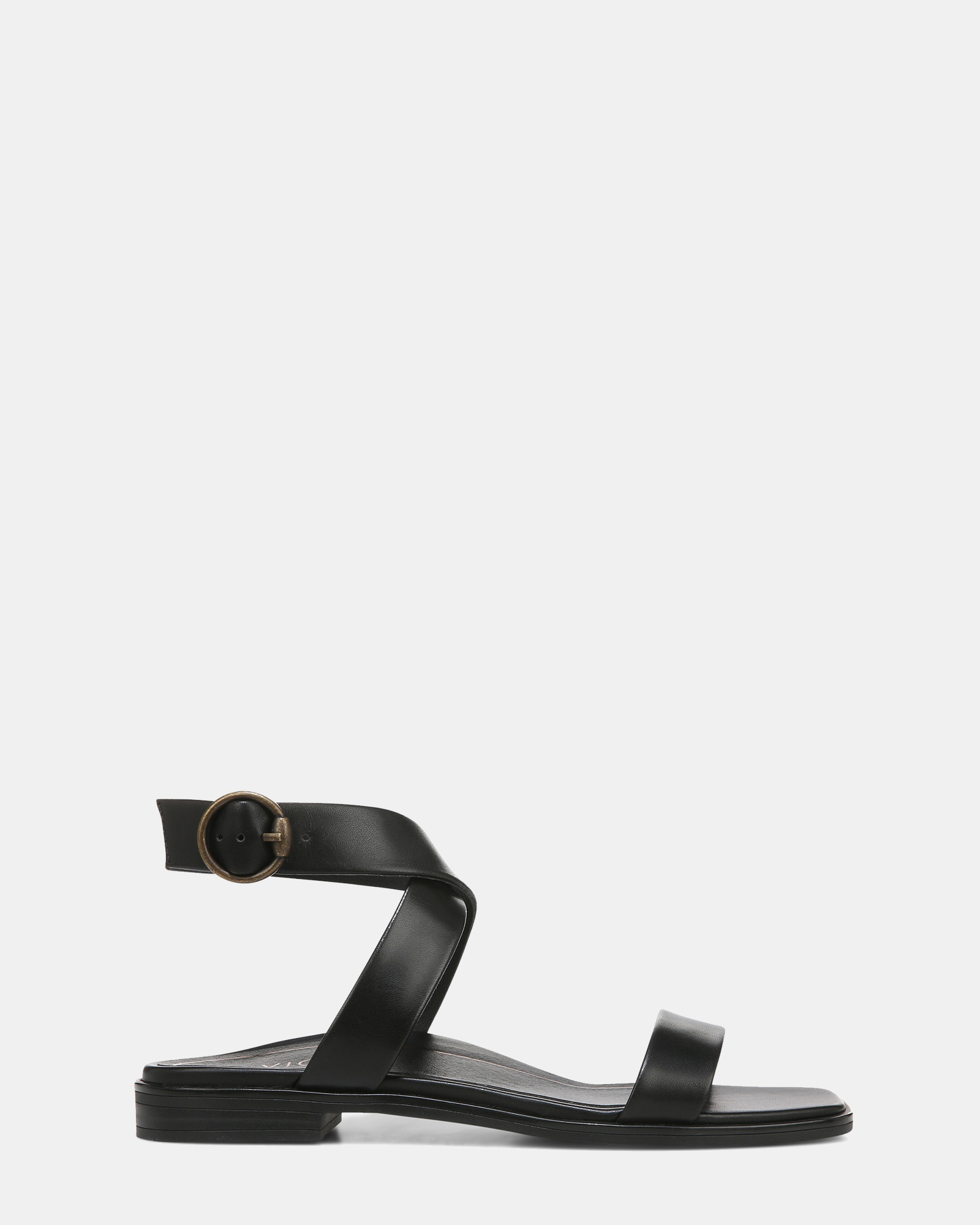 Anaya Sandal - Black Leather