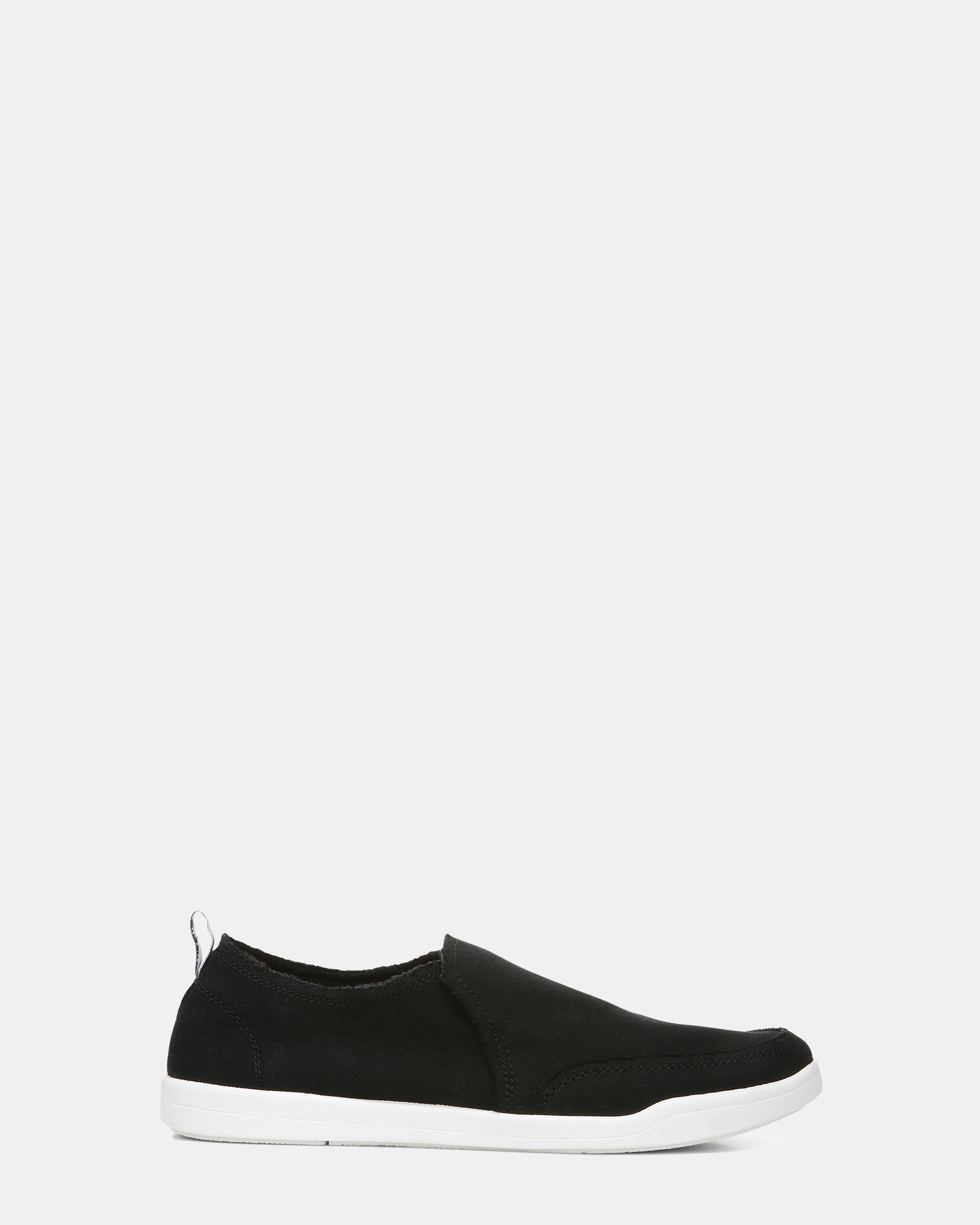 Malibu Slip-On Sneaker - Black Canvas