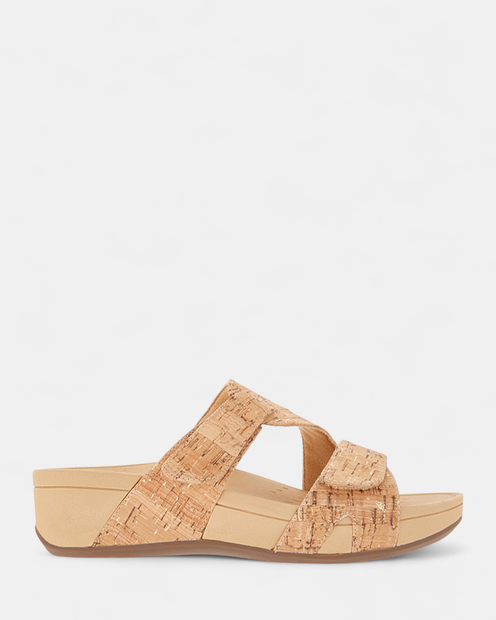 Kyla Platform Sandal - Gold Cork