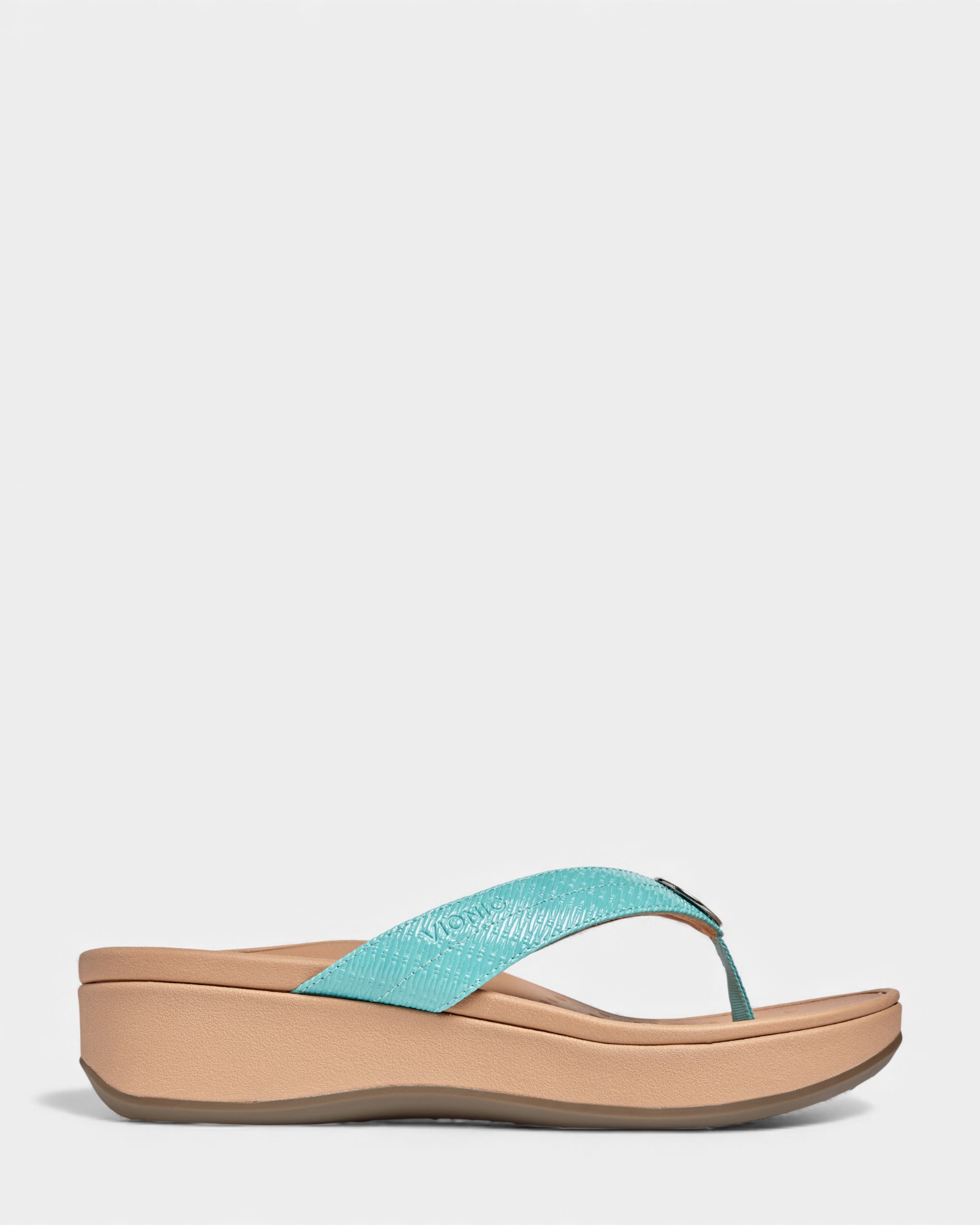 Pilar Platform Sandal - Teal