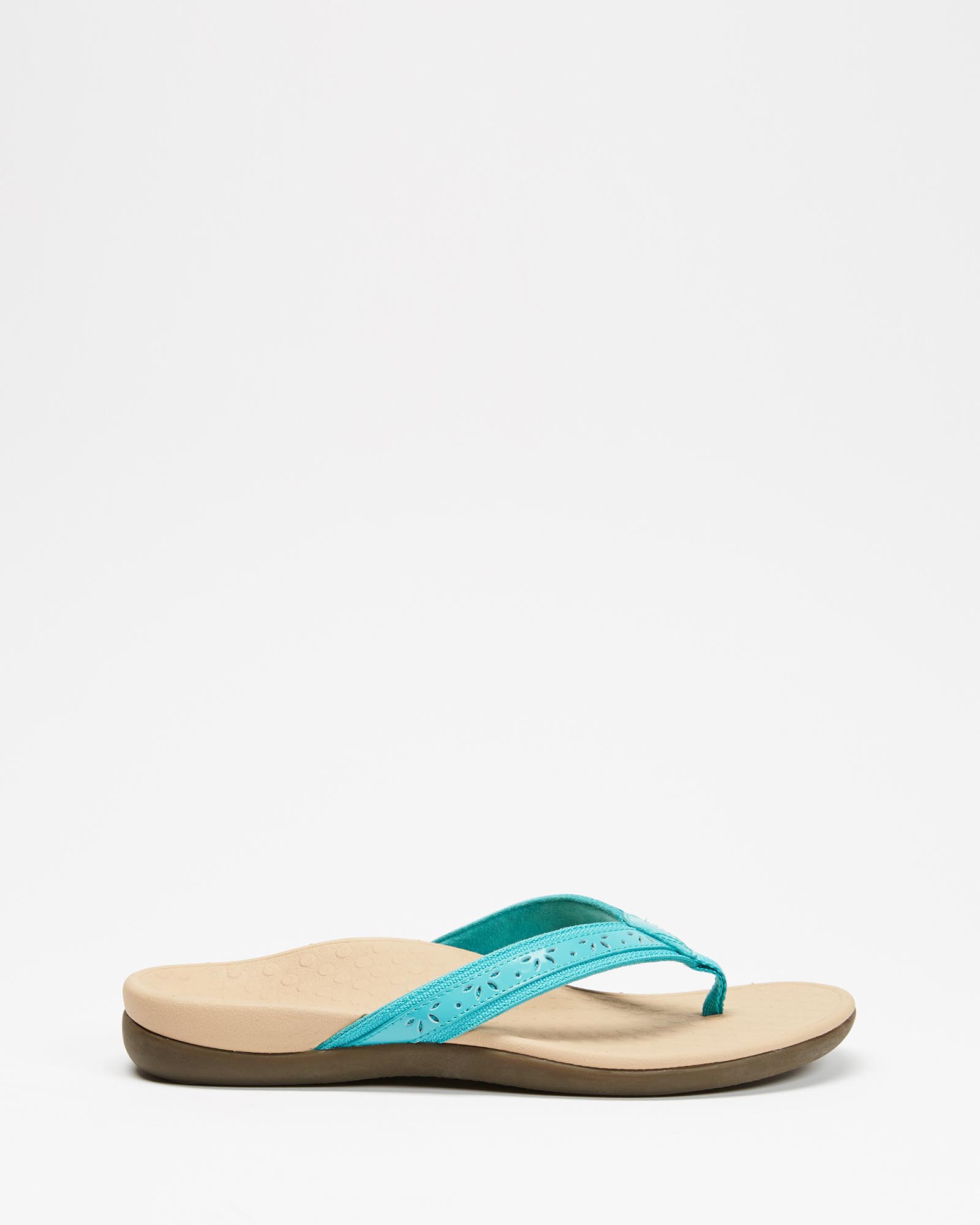 Casandra Toe Post Sandal - Teal