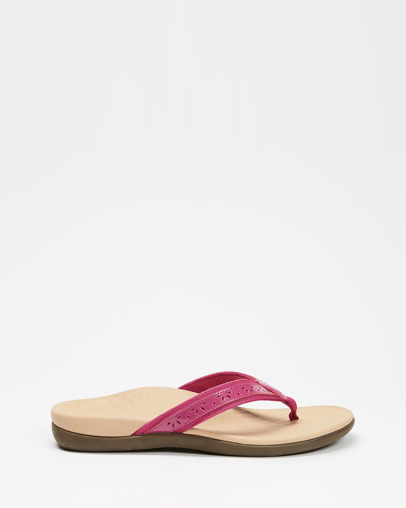 Casandra Toe Post Sandal - Magenta