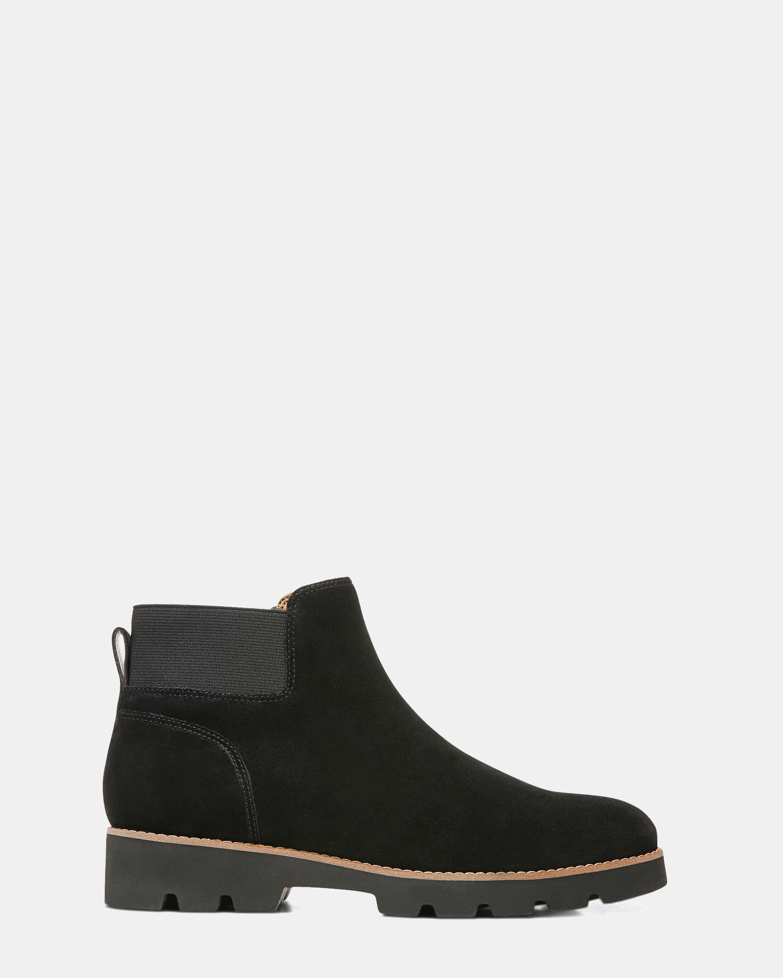 Brionie Chelsea Boot - Black Suede