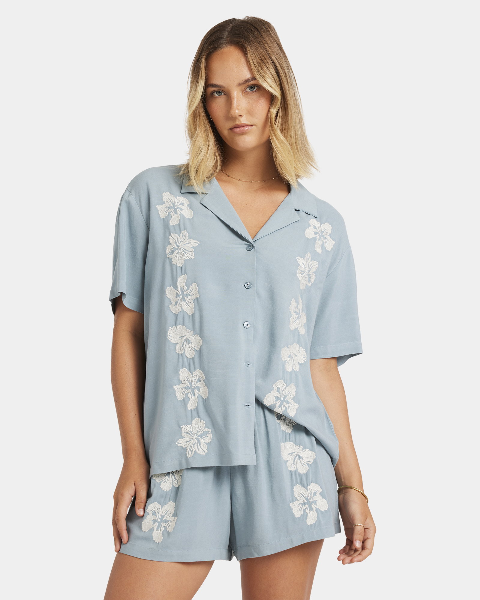 Womens Tropicali Shor Sleeve Shirt