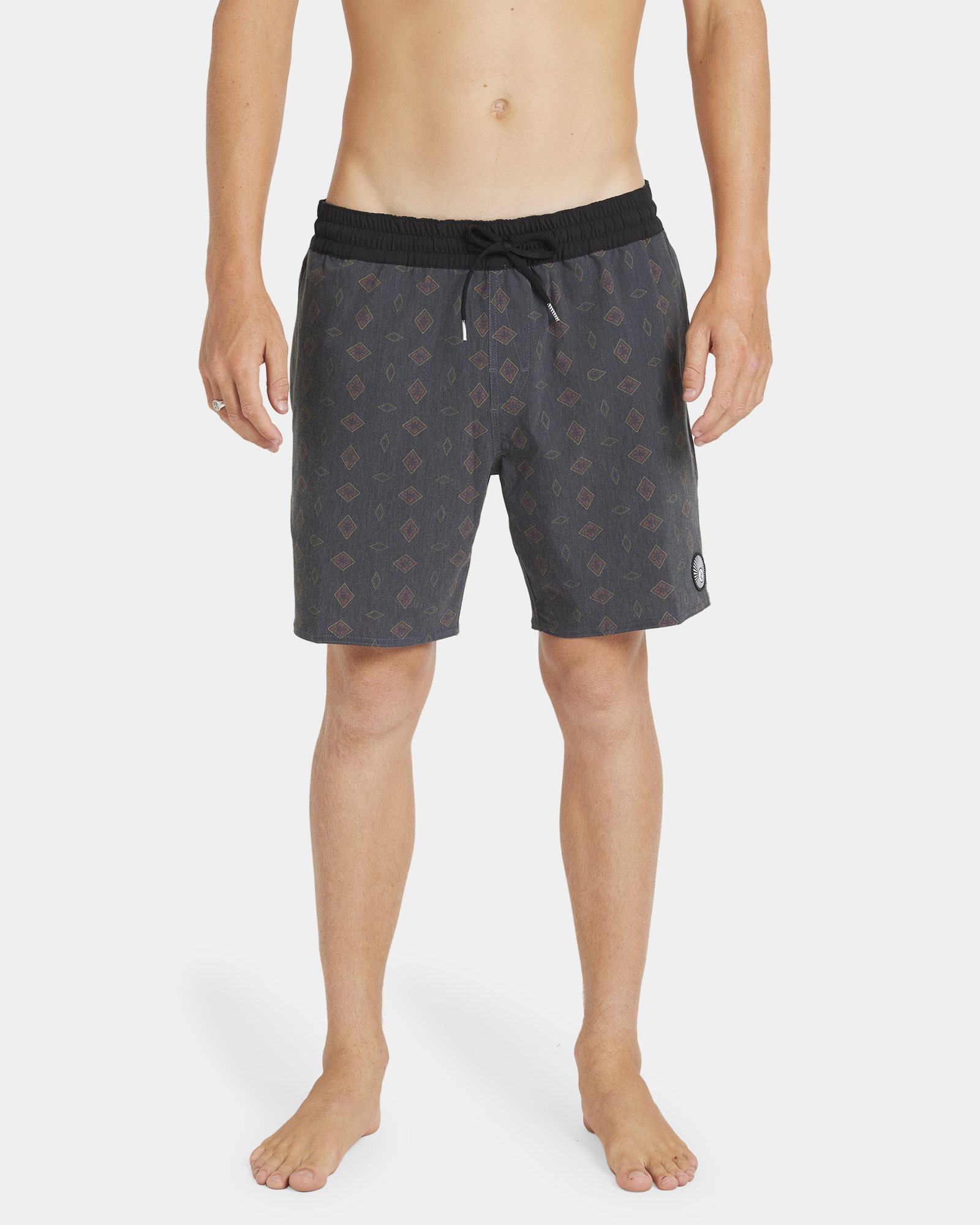 Mens Psych Cotton Trunk 17" Swim Shorts