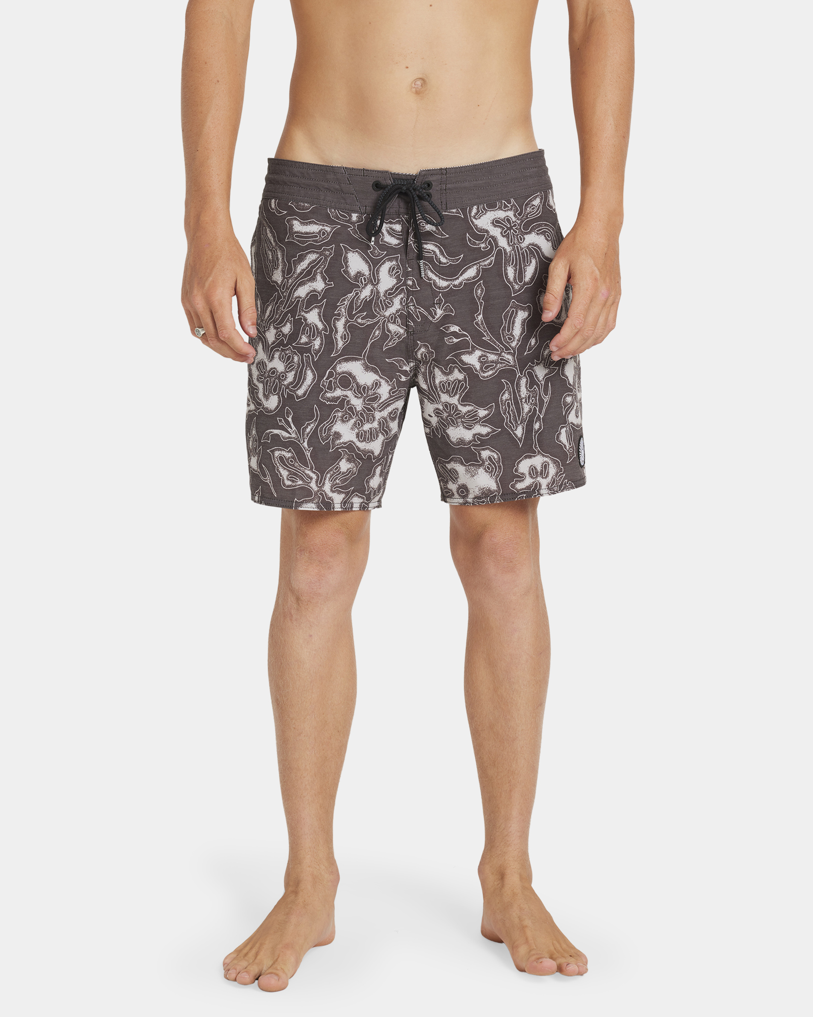 Mens Psych Cotton Stretch Stoney 17" Boardshort