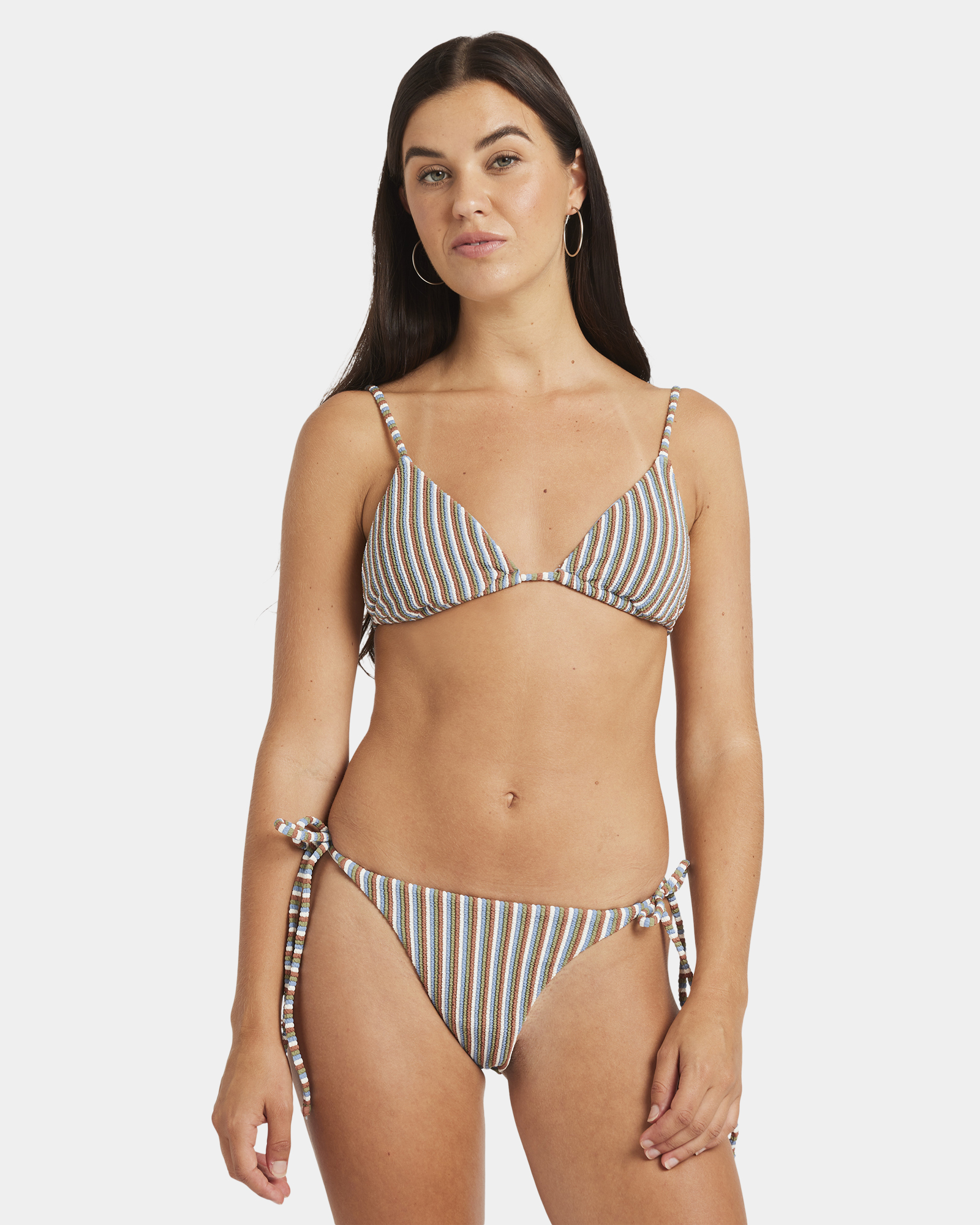Womens See U Soon Triangle Bikini Top