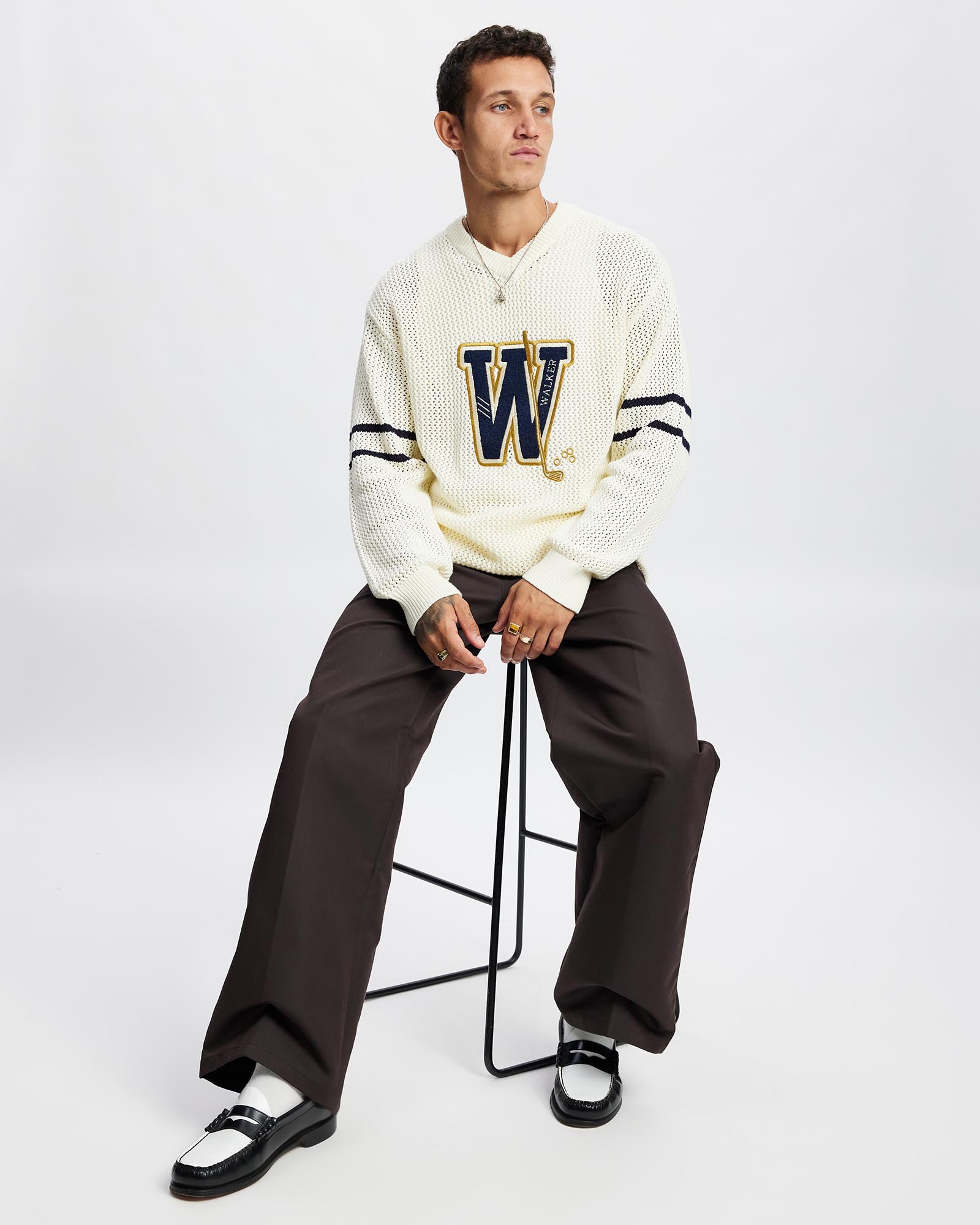 Craftwork Knit Sweater - ICONIC EXCLUSIVE