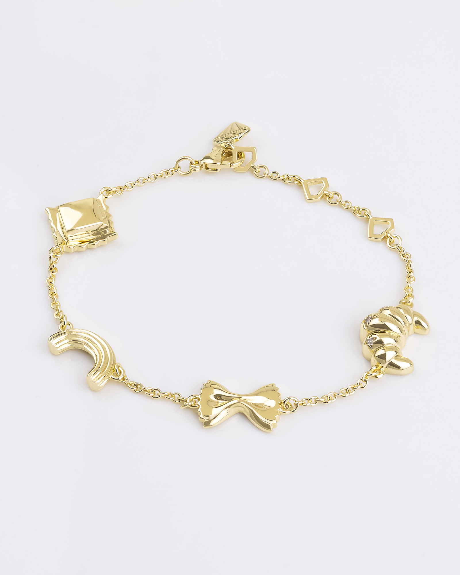 Food Party Charm Bracelet