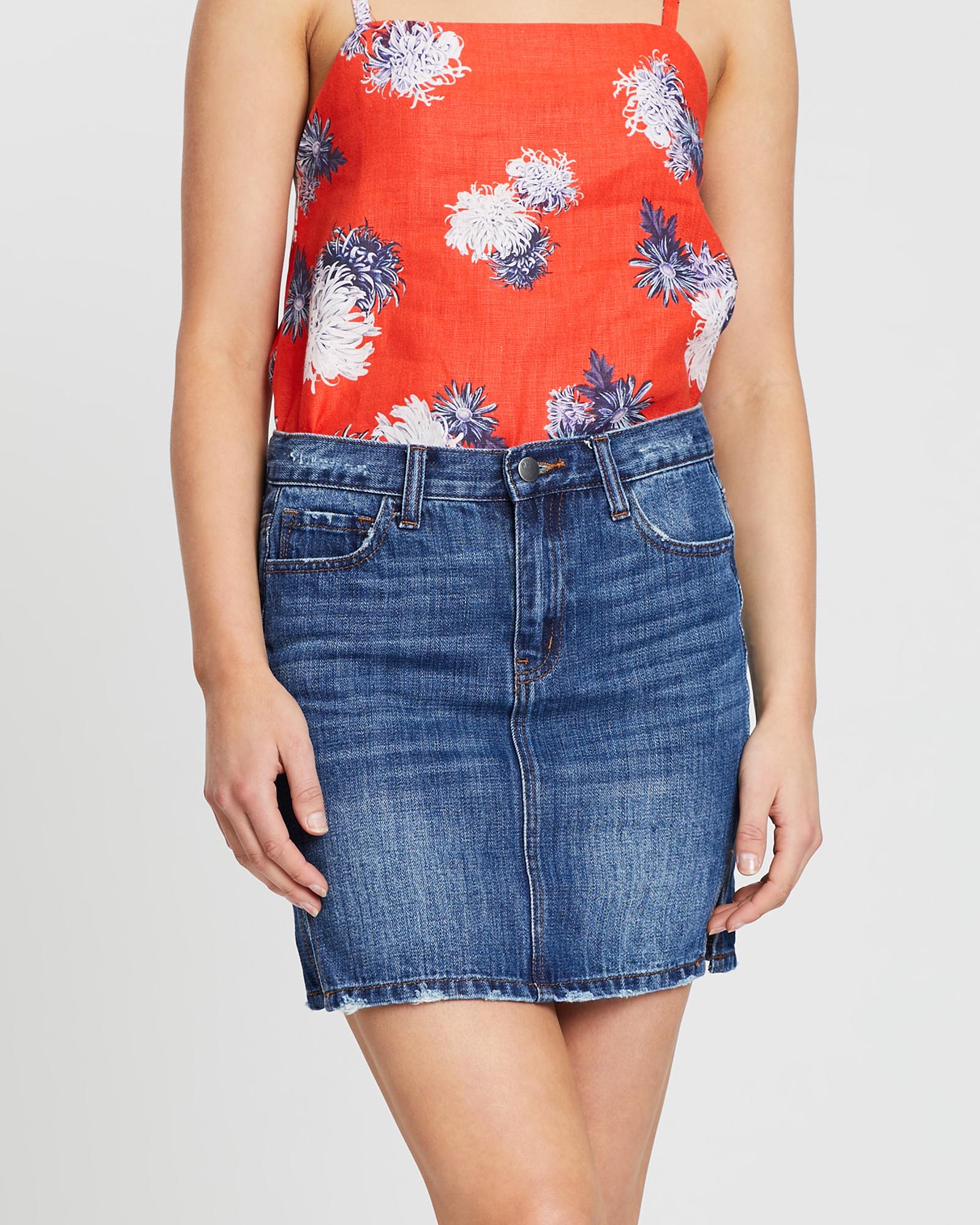 Austin Denim Skirt