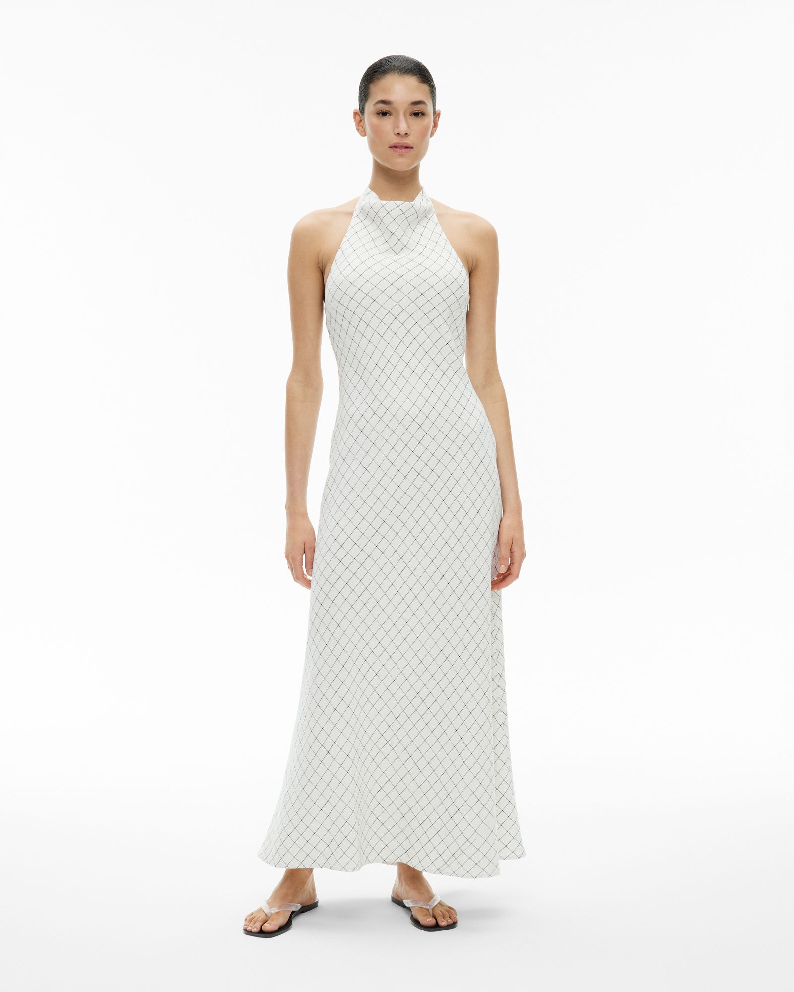 Halter Drape Dress