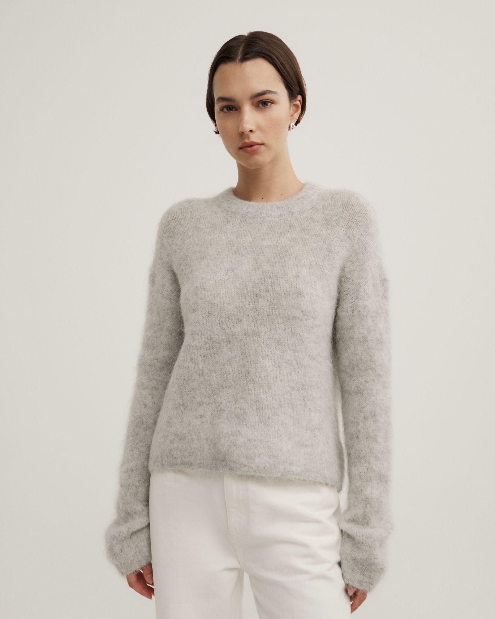 Fluffy Crew Knit