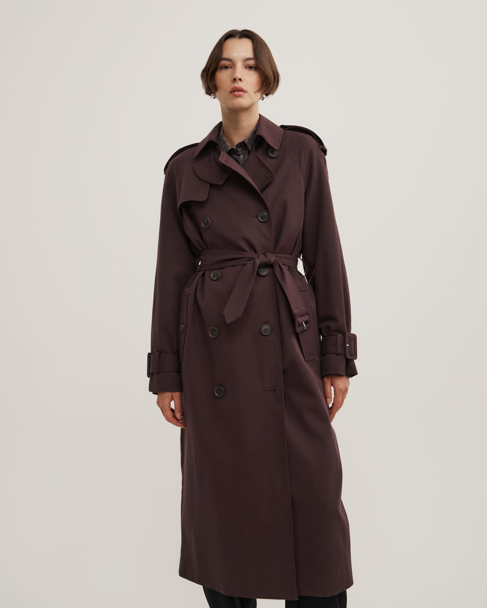 Longline Trench Coat