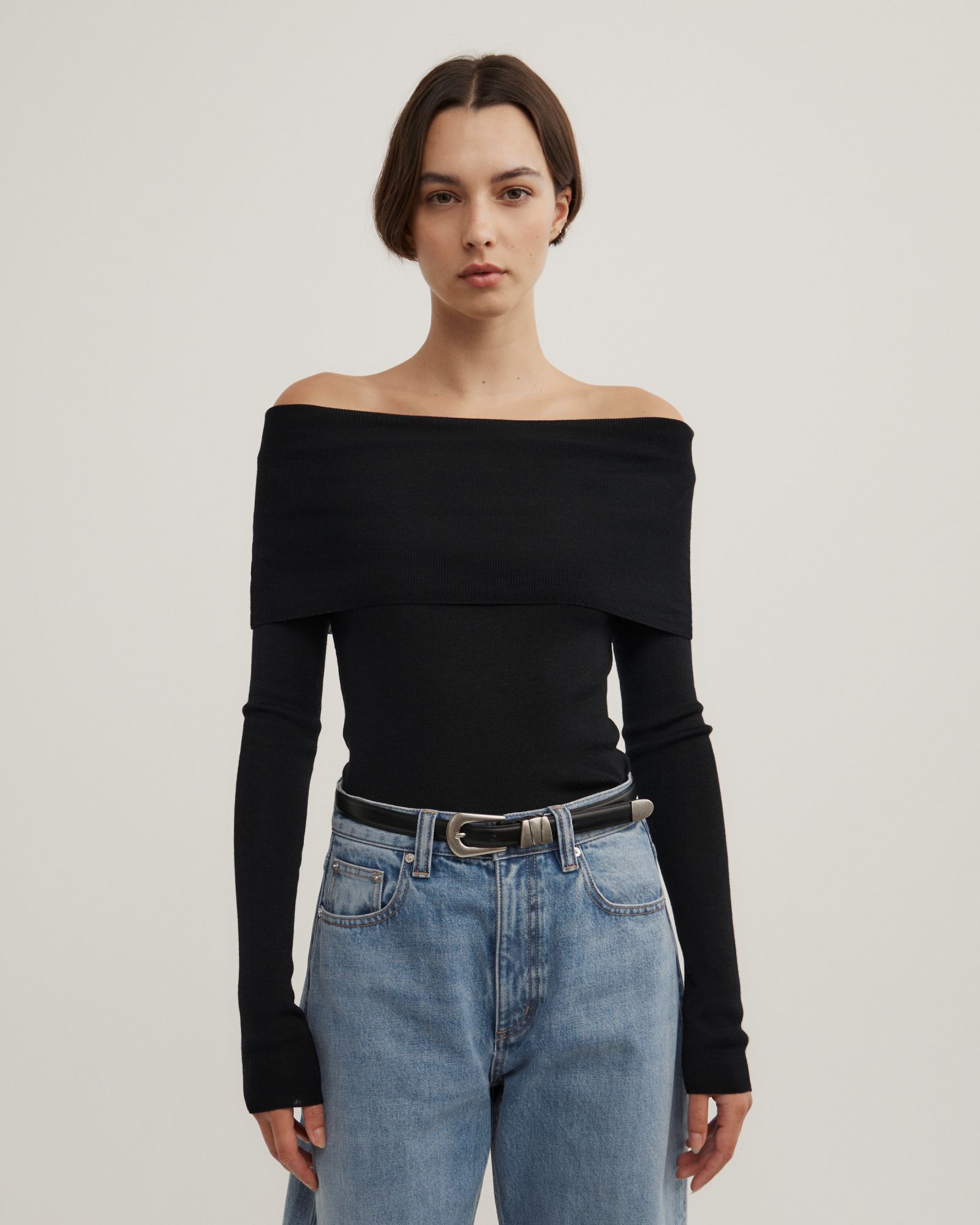 Fold Over Knit