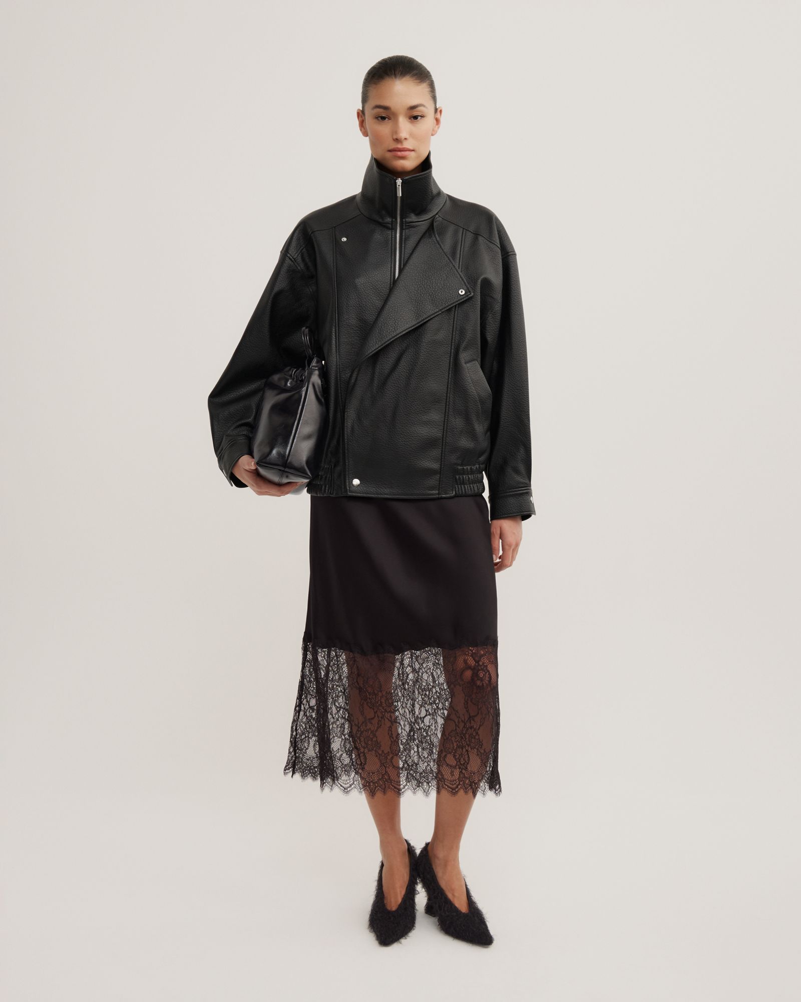 Lace Trim Skirt
