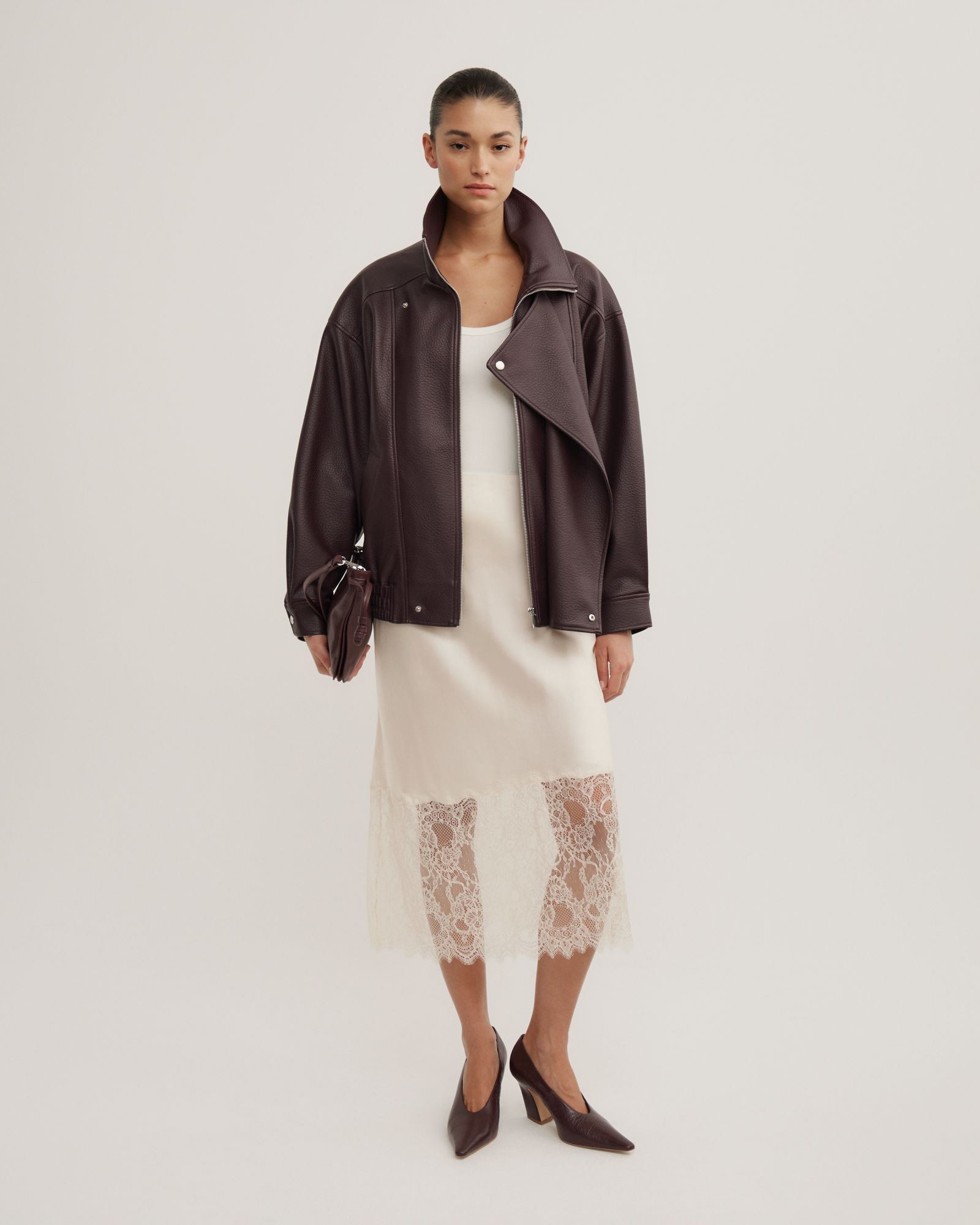 Lace Trim Skirt