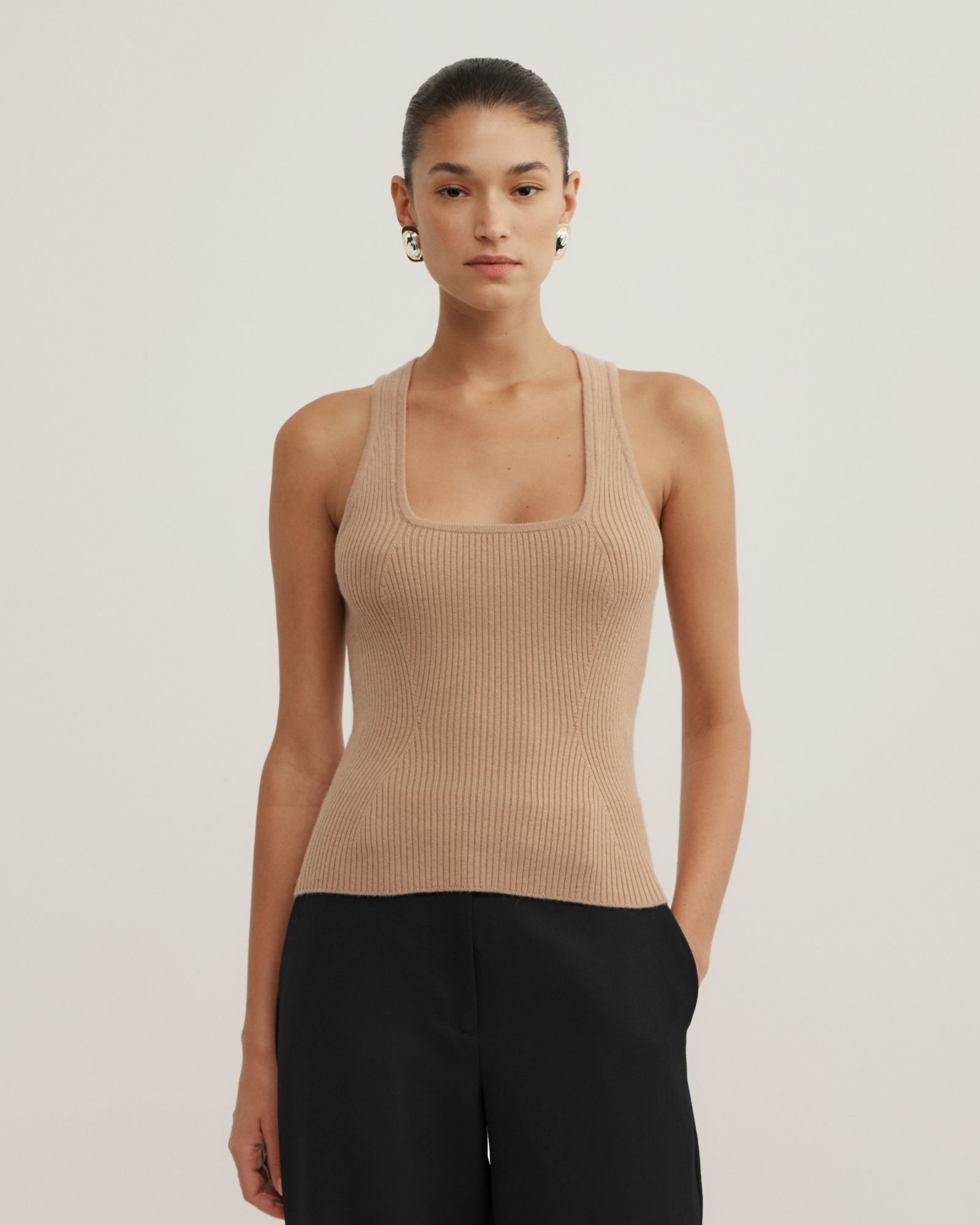 Knit Rib Tank Top