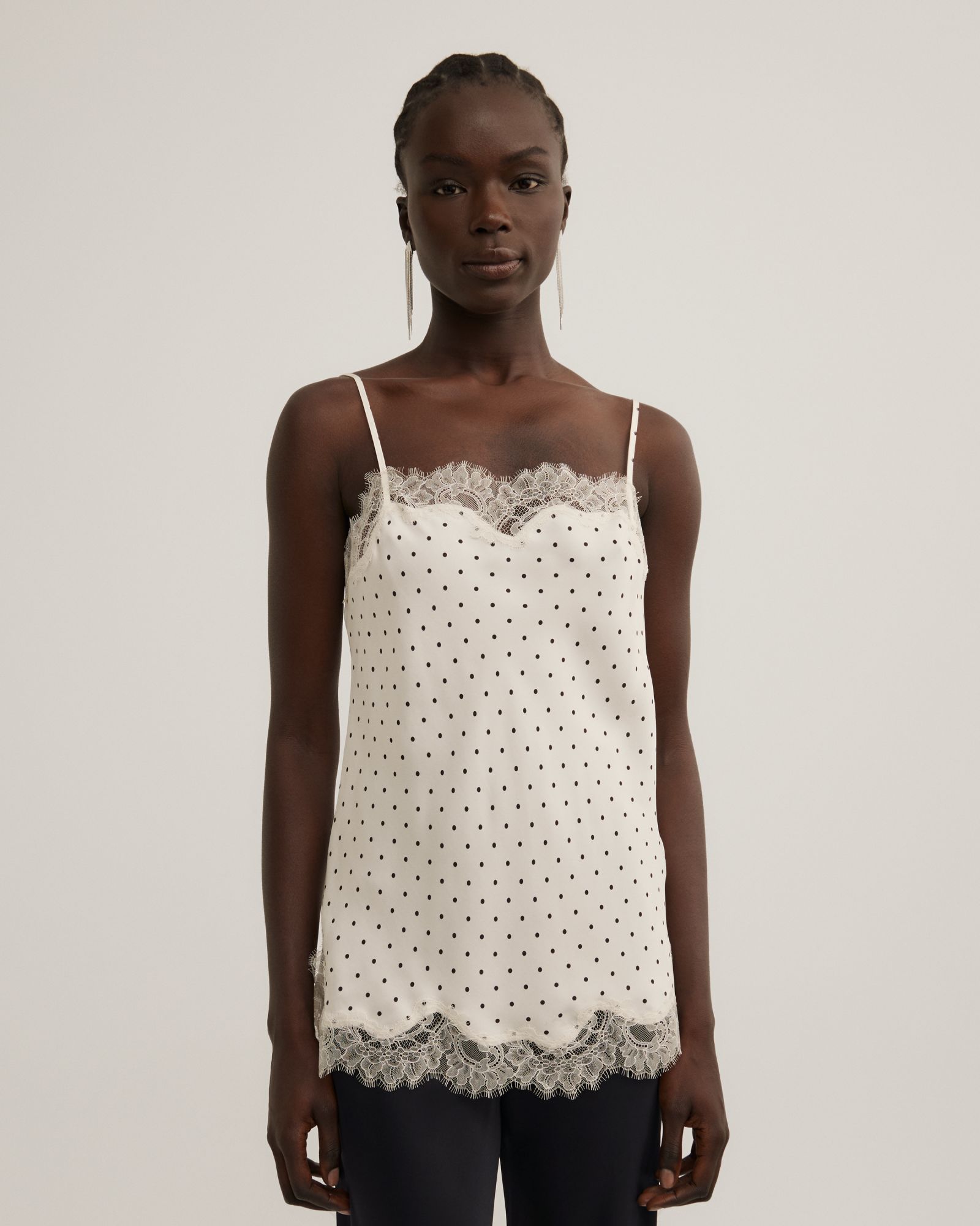 Lace Border Camisole