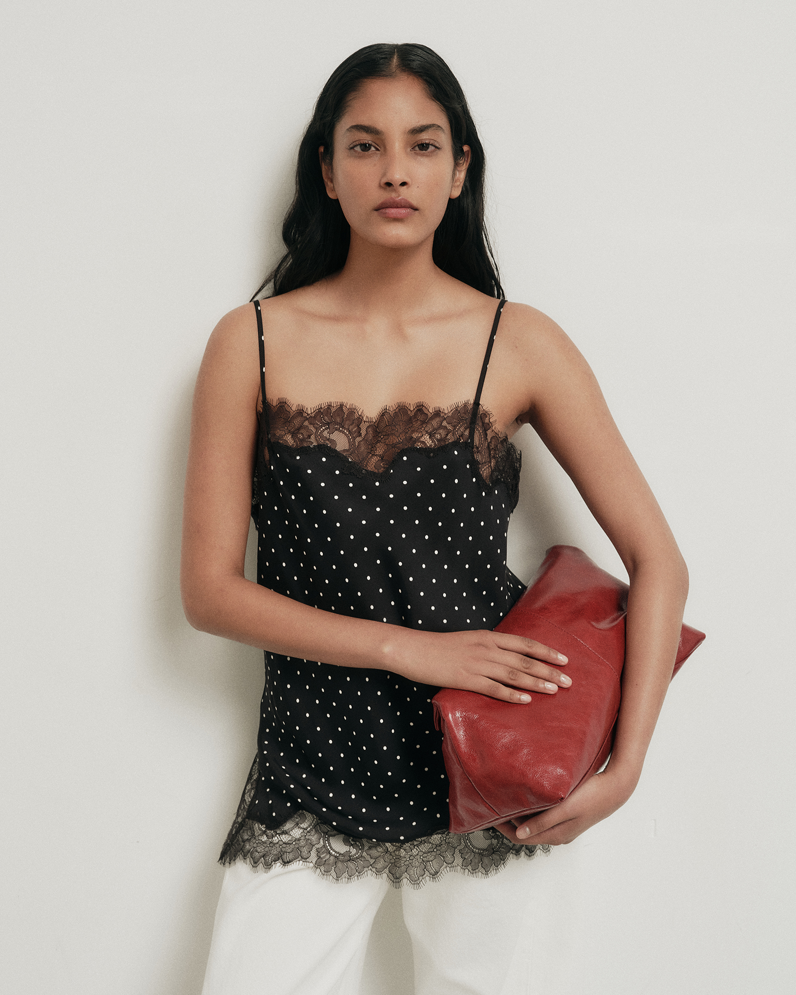 Lace Border Camisole