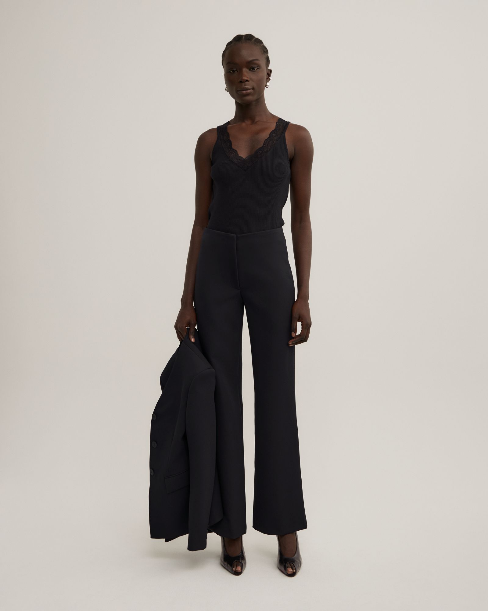 Slim Clean Pants